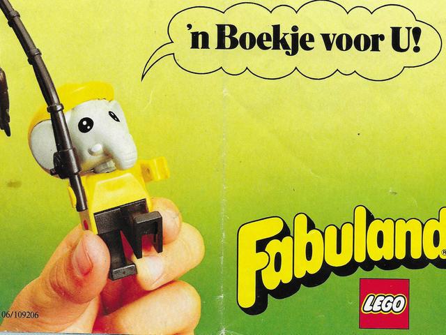 Holland Lego Fabuland katalógus 1985-ből