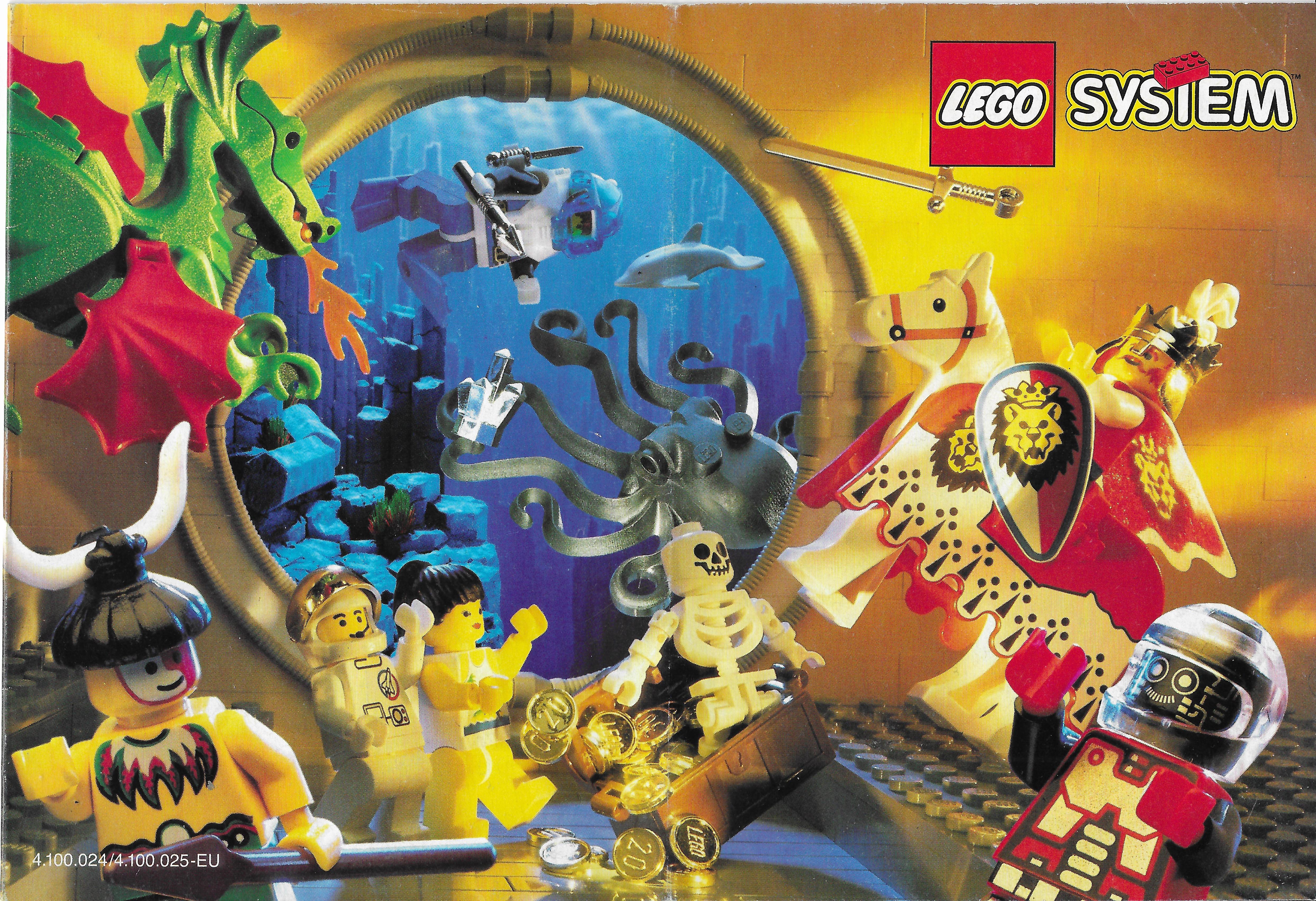 1995-ös kisméretű Lego katalógus