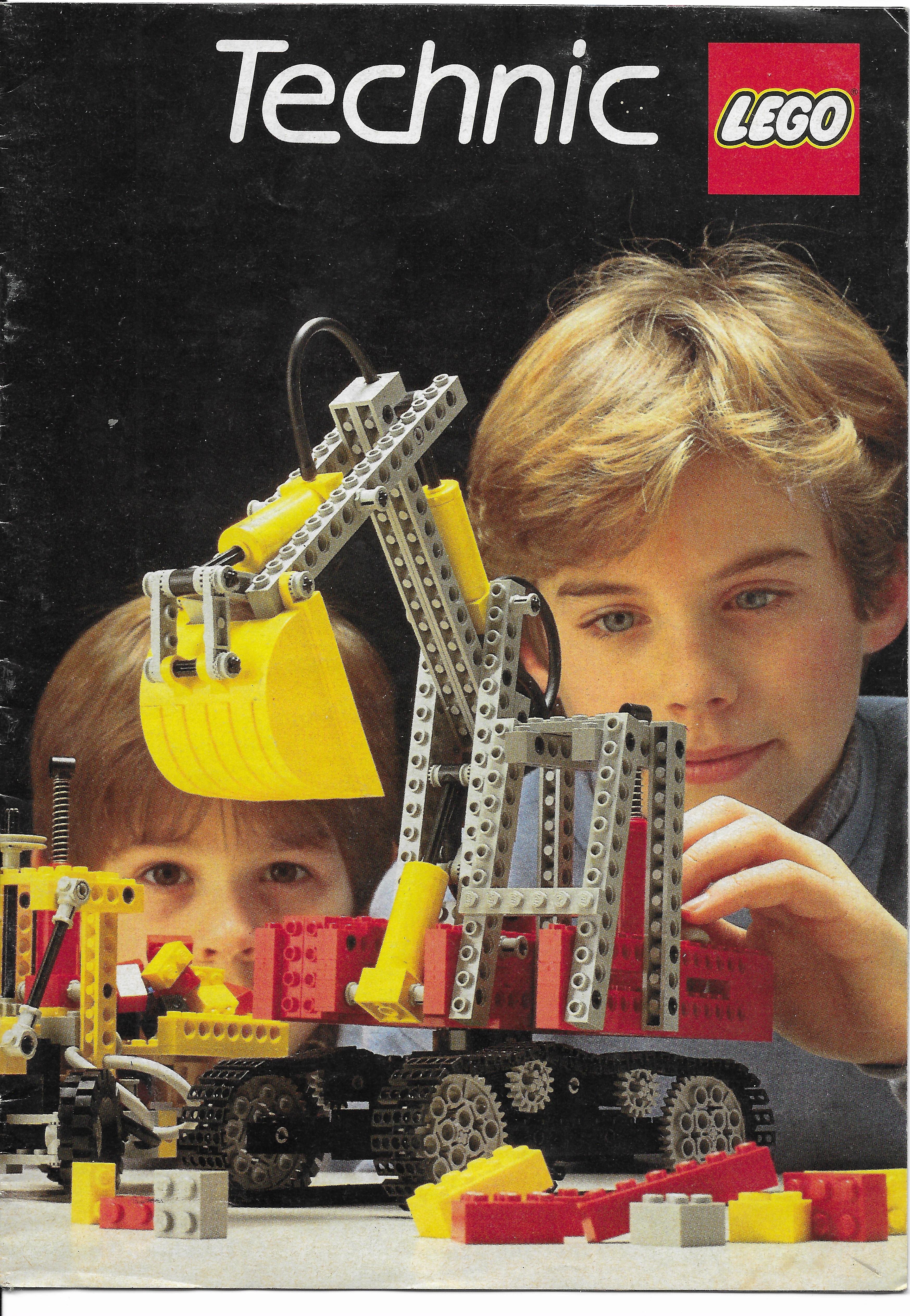 Nyugat-Európai Lego Technic katalógus 1984-ből