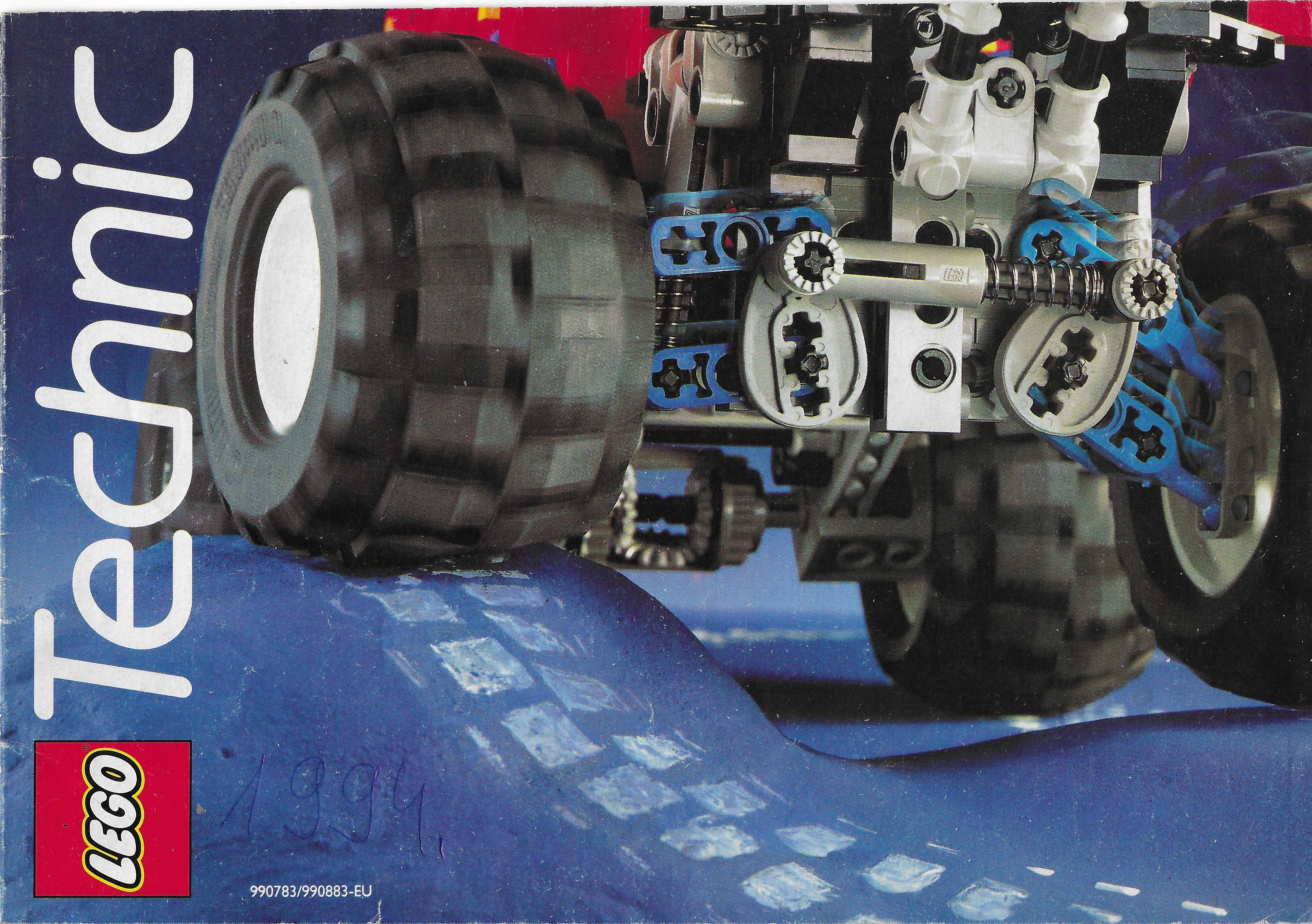 1994-es 16 oldalas Lego Technic katalógus