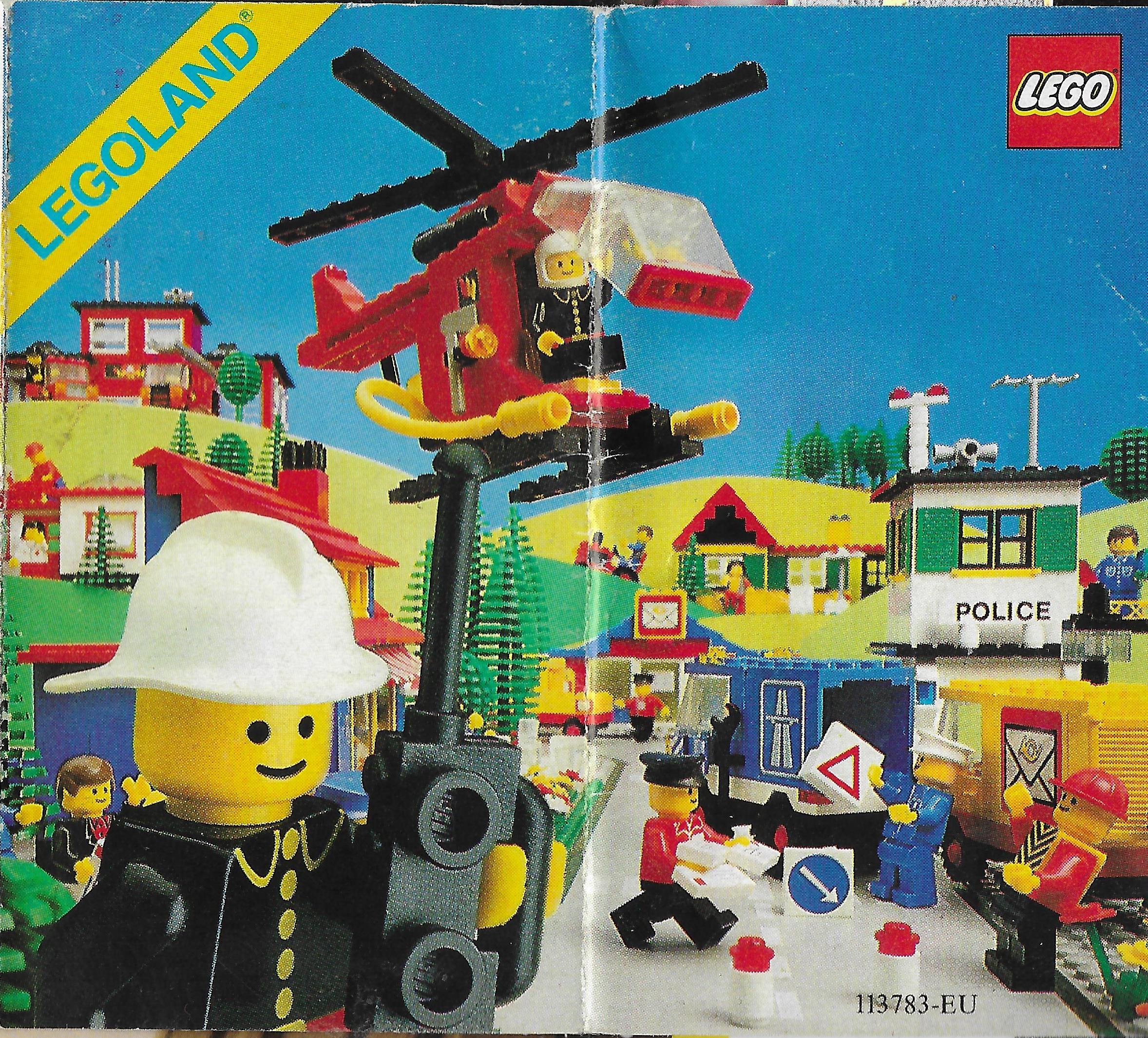 1982-es német Lego Town insert
