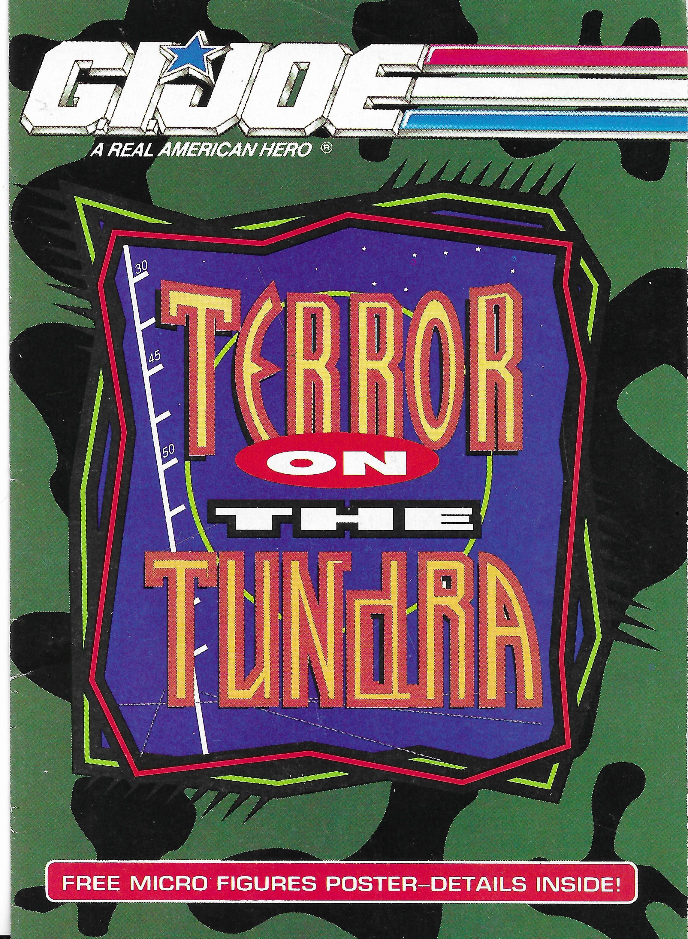 1991-es G.I.Joe "Terror on the Tundra" insert