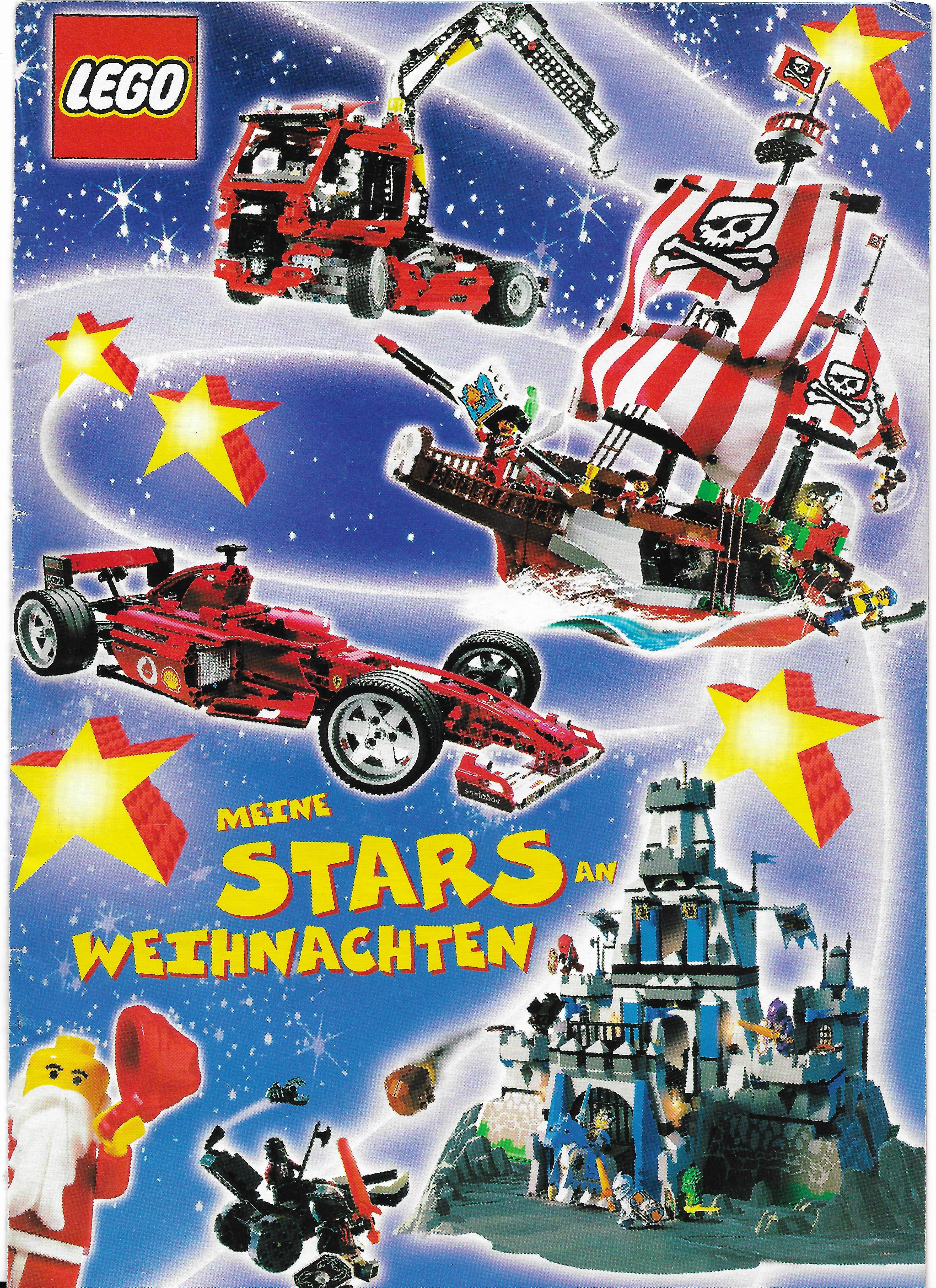 Német karácsonyi Lego katalógus 2004-ből