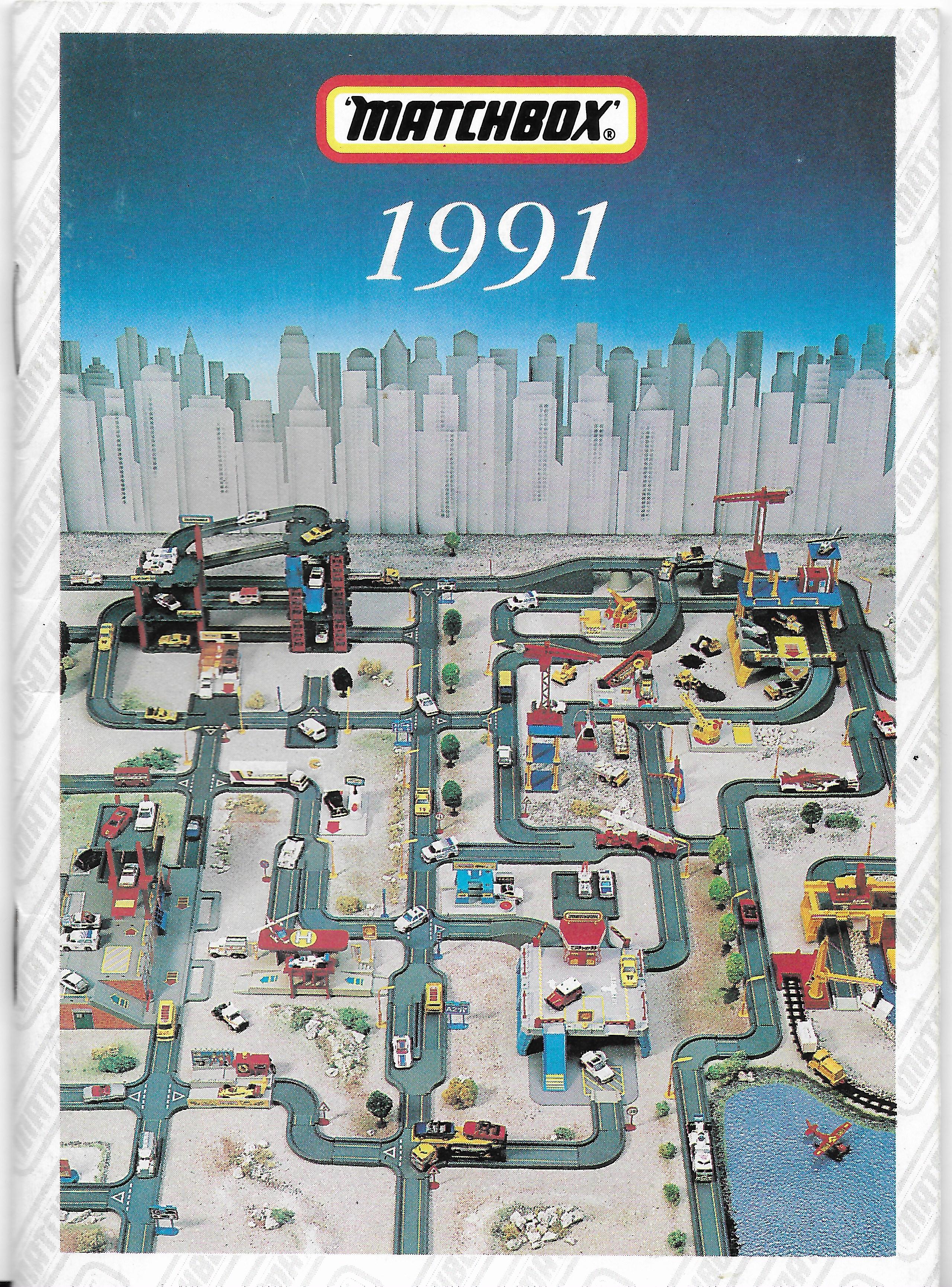 1991-es Matchbox katalógus