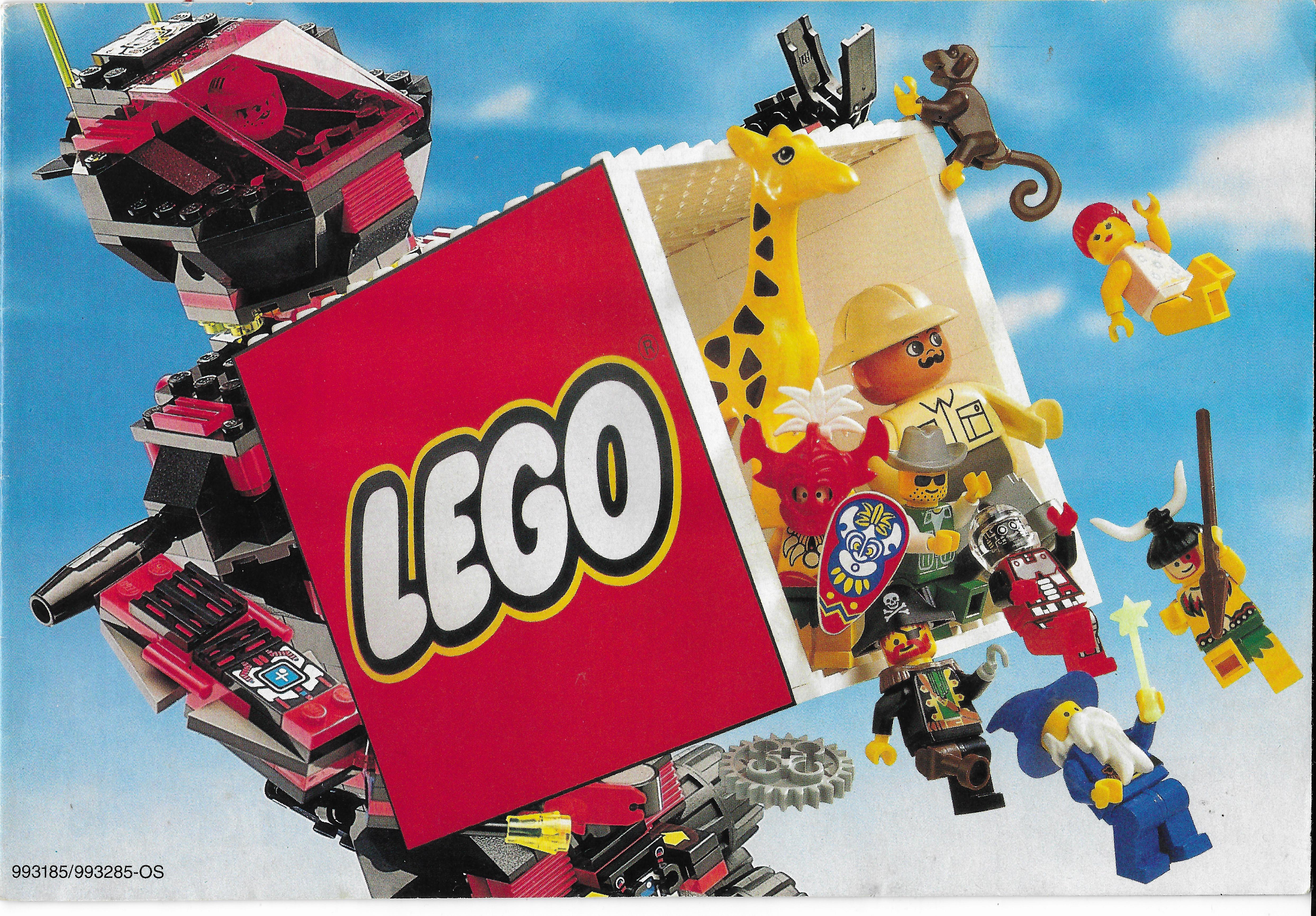 Tengerentúli Lego katalógus 1994-ből
