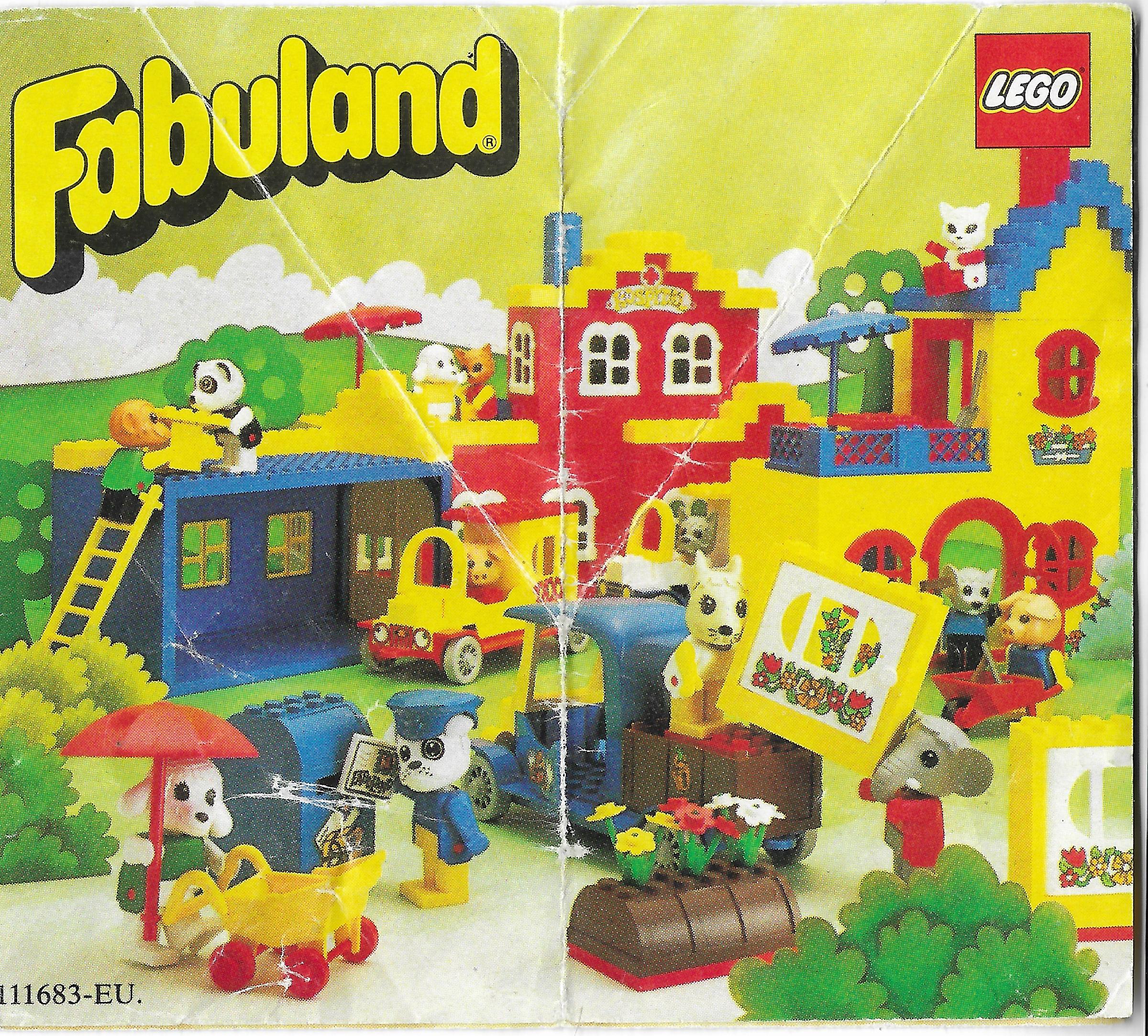 Lego Fabuland Insert 1981-ből