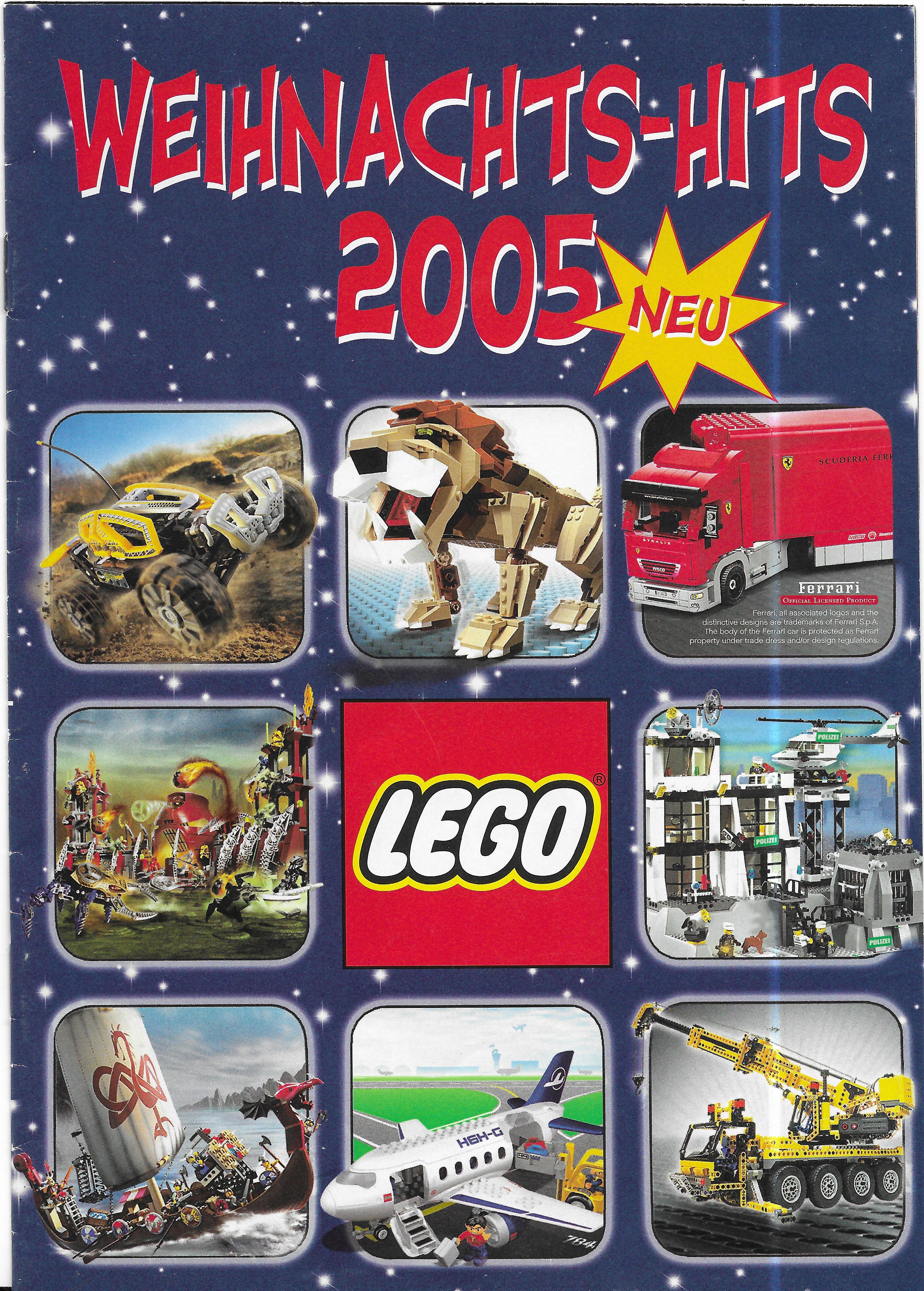 Német Karácsonyi Lego Katalógus 2005-ből