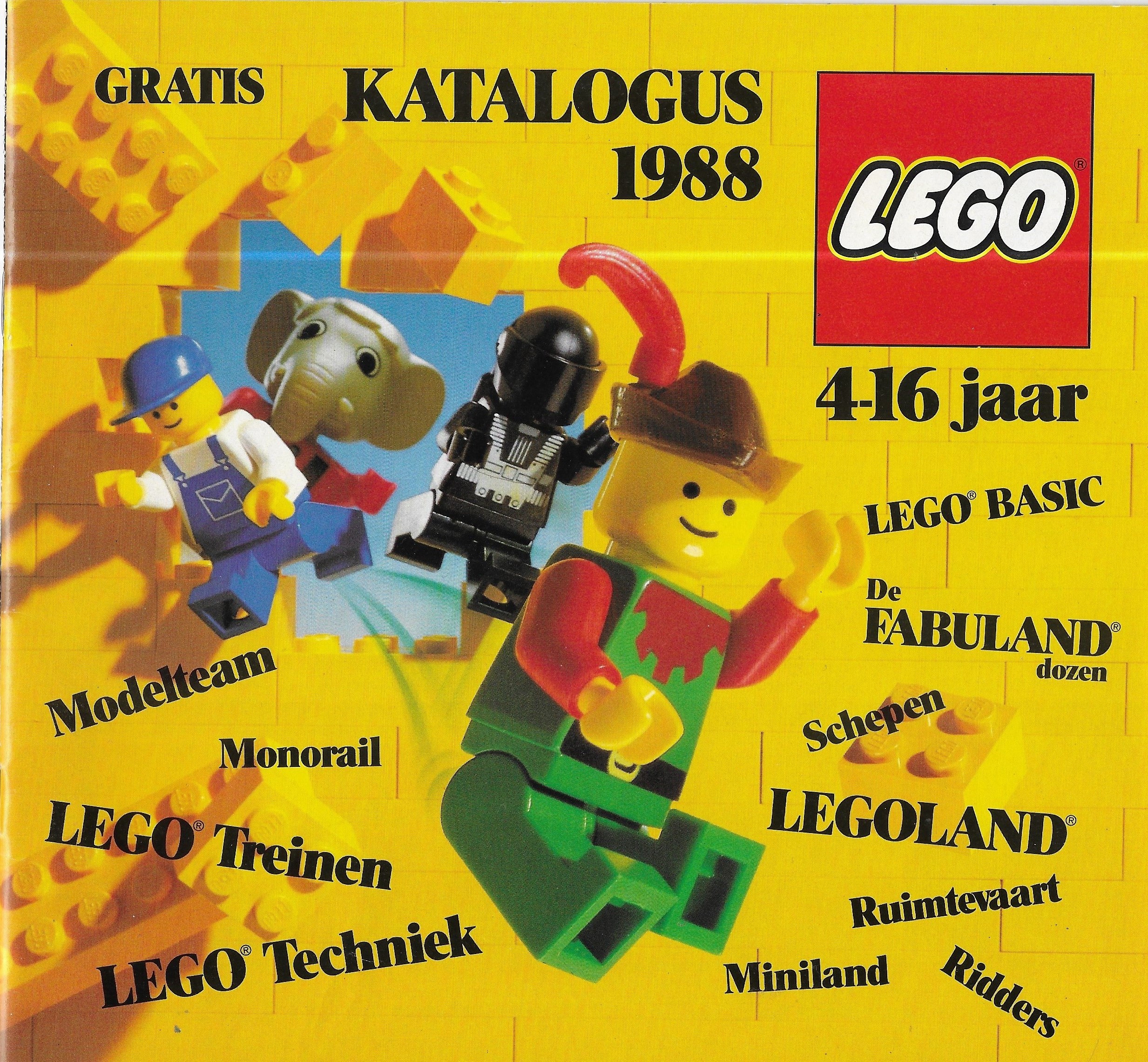 Holland Lego Katalógus 1988-ból