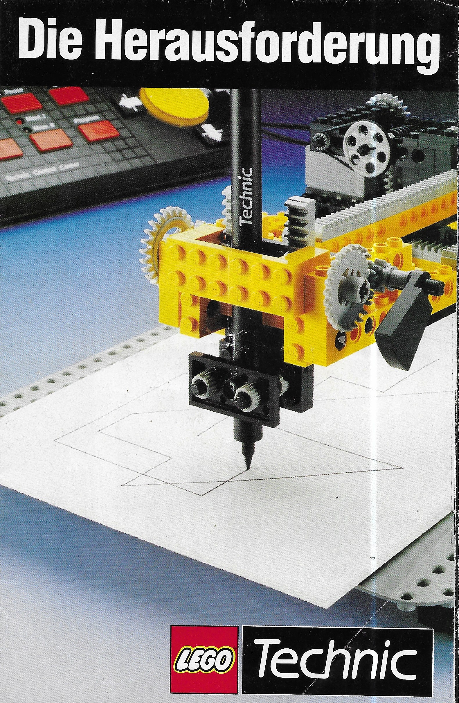 1990-es kihajtogatható Lego Technic insert