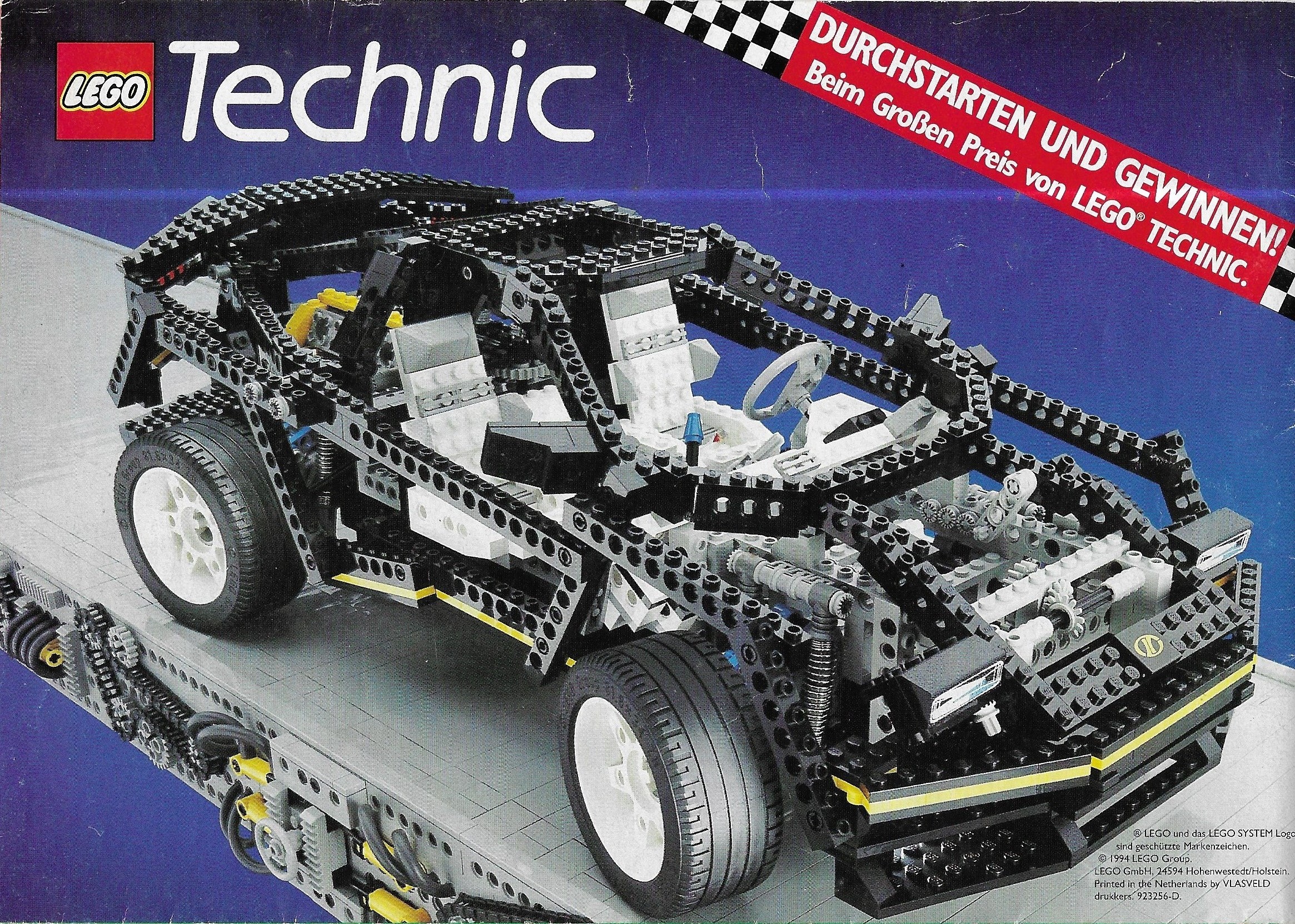 Német Lego Technic poszter 1994-ből