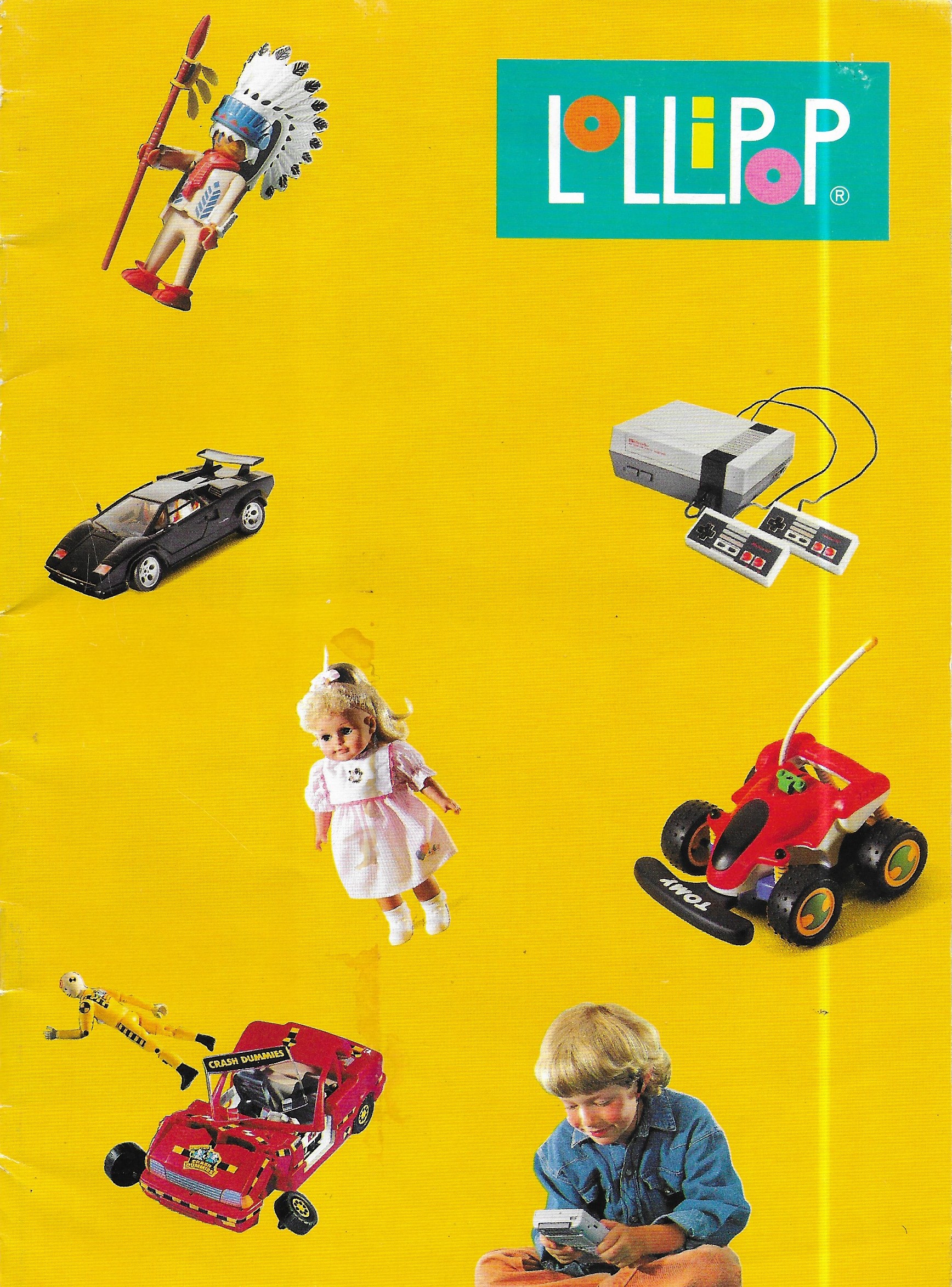 Magyar Lollipop Játékkatalógus kb. 1992-ből