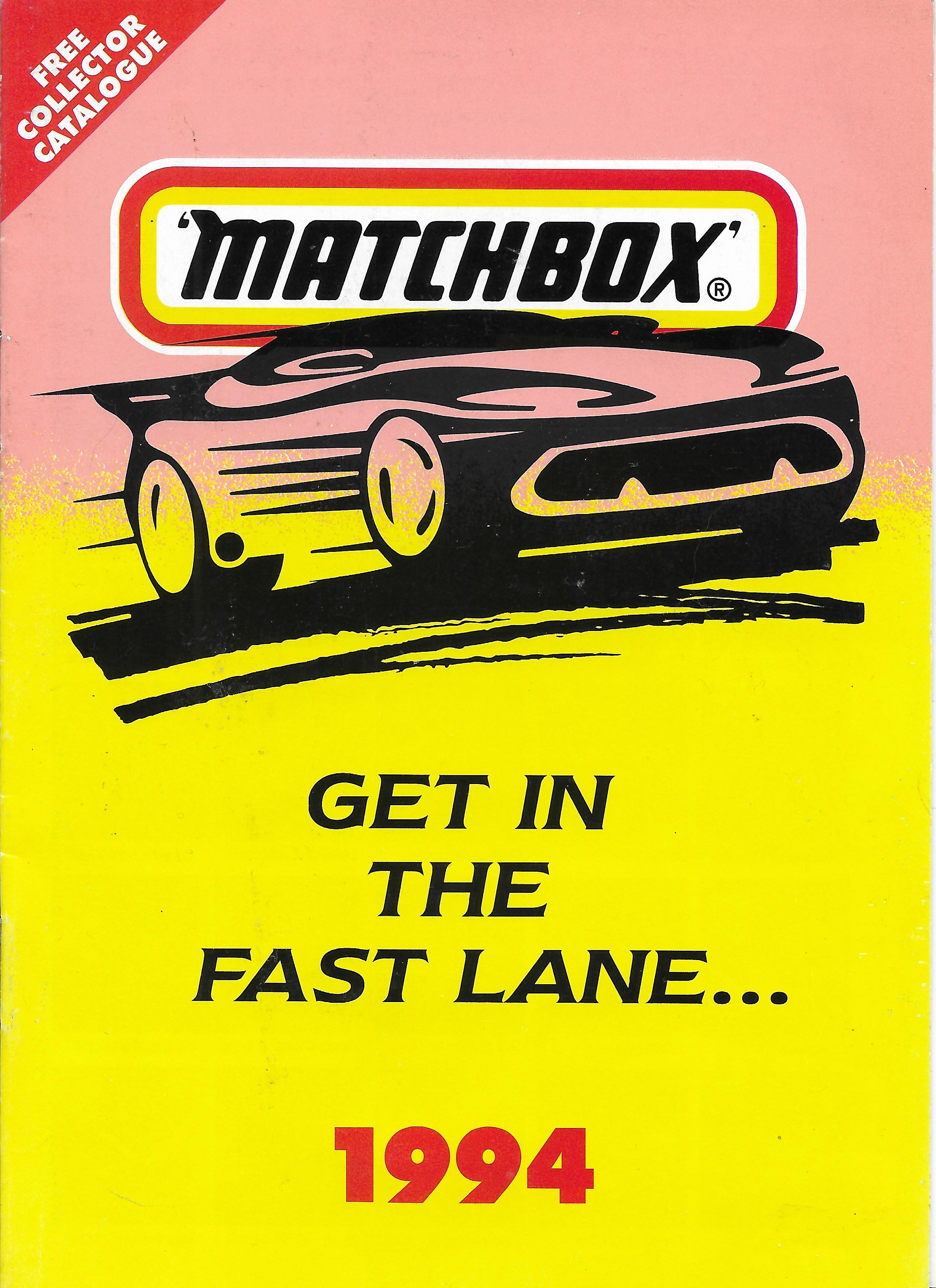 1994-es angol Matchbox katalógus
