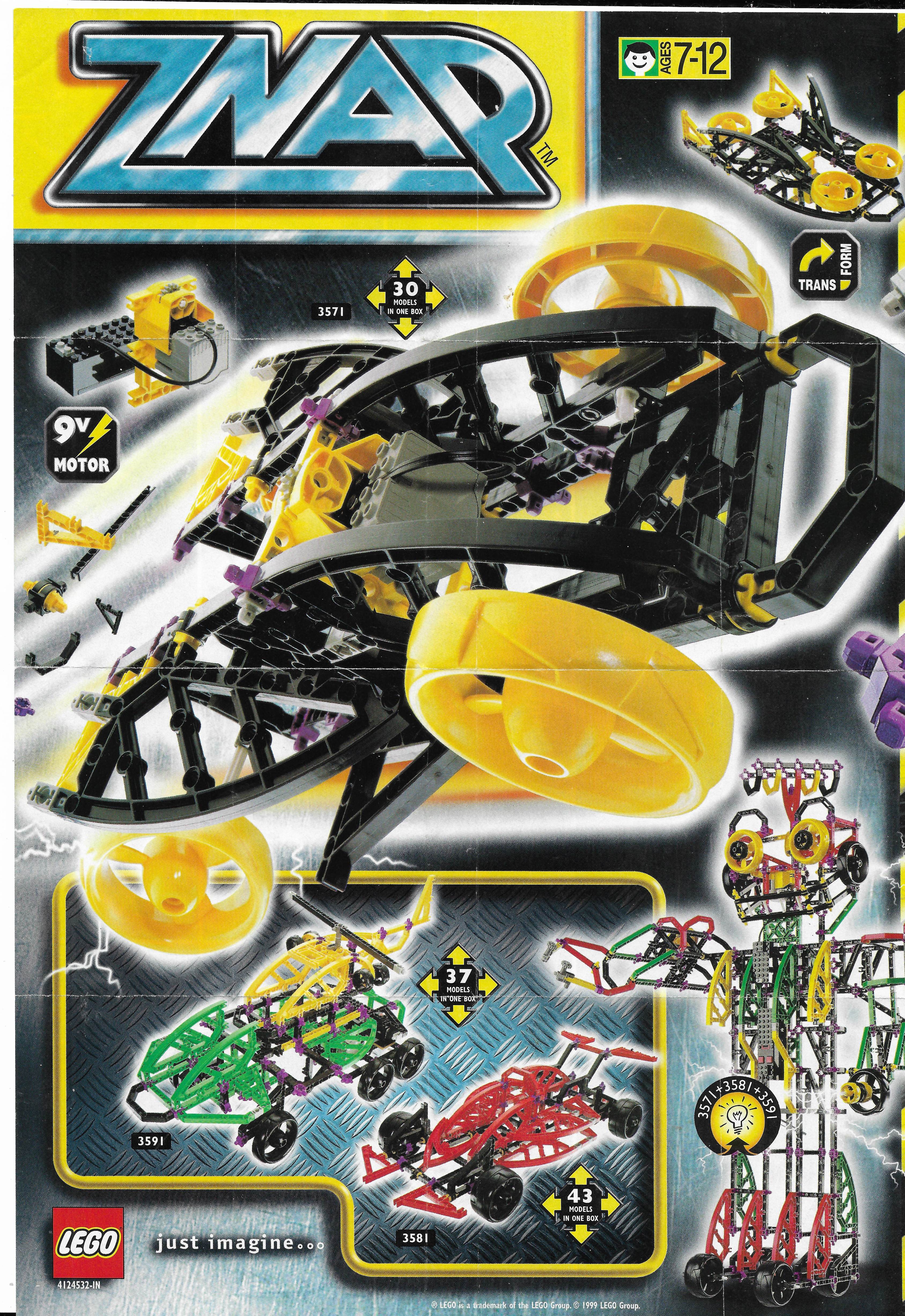Lego Znap insert 1999-ből