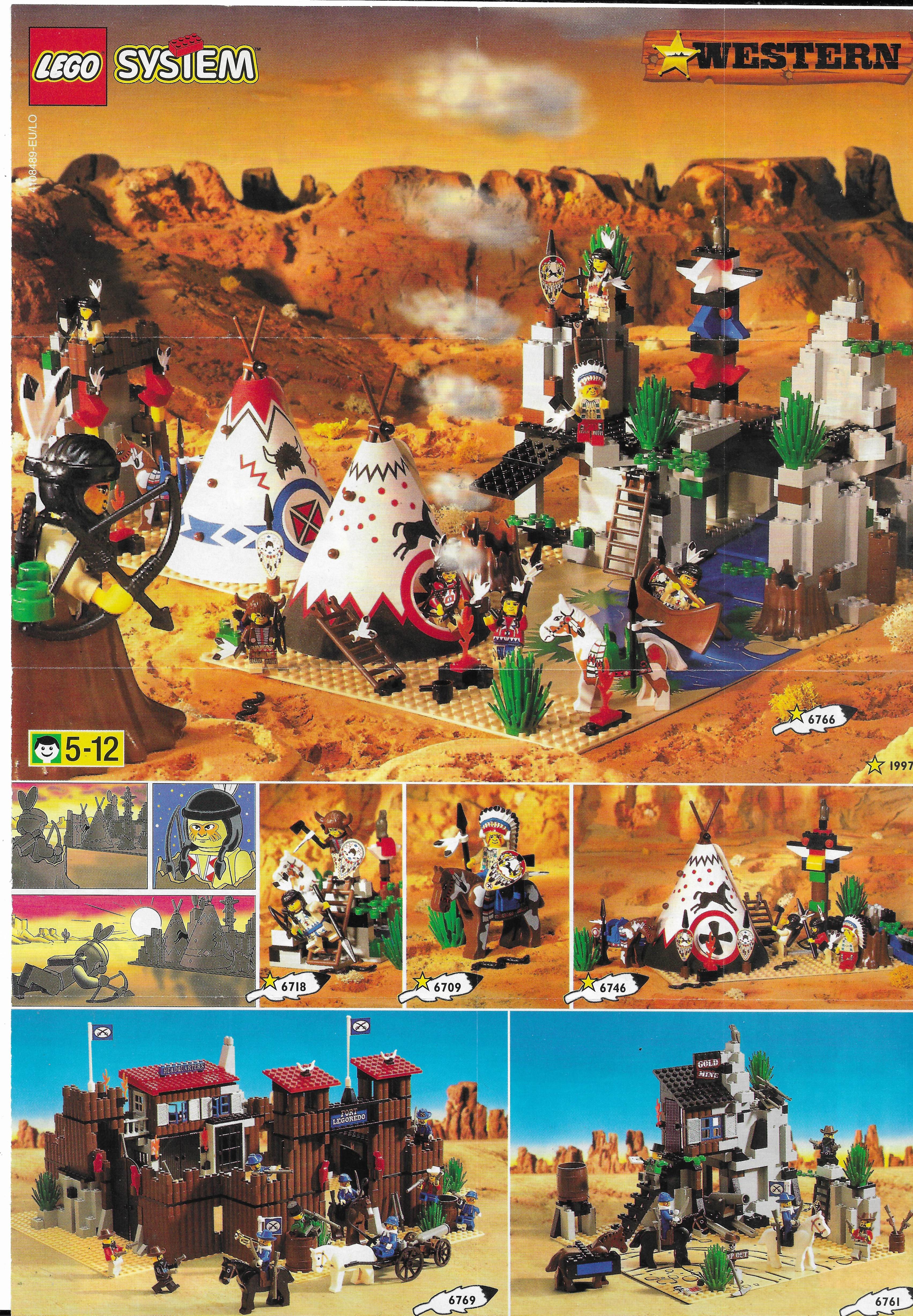 Lego Western insert 1997-ből