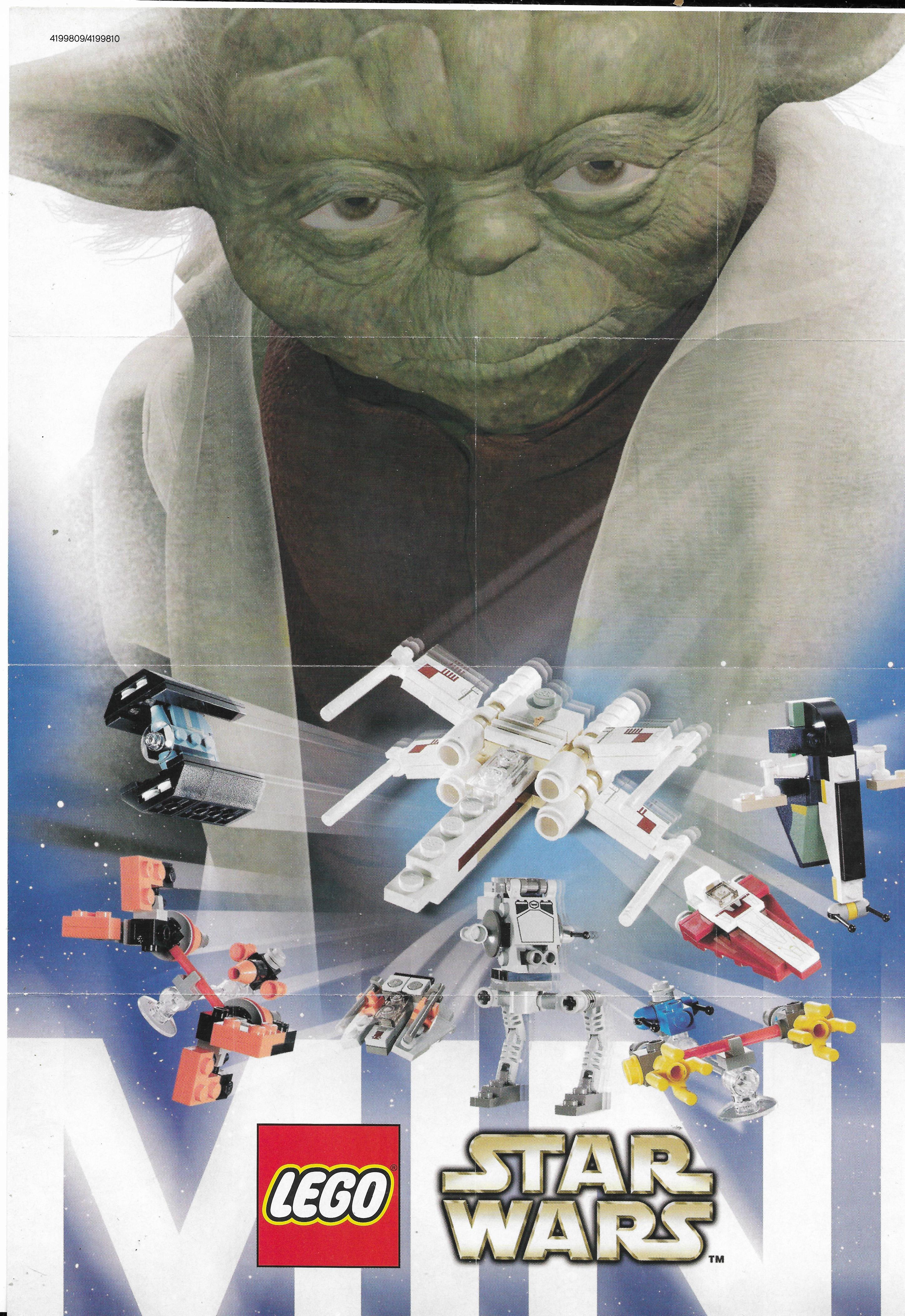 Lego Star Wars insert 2003-ból