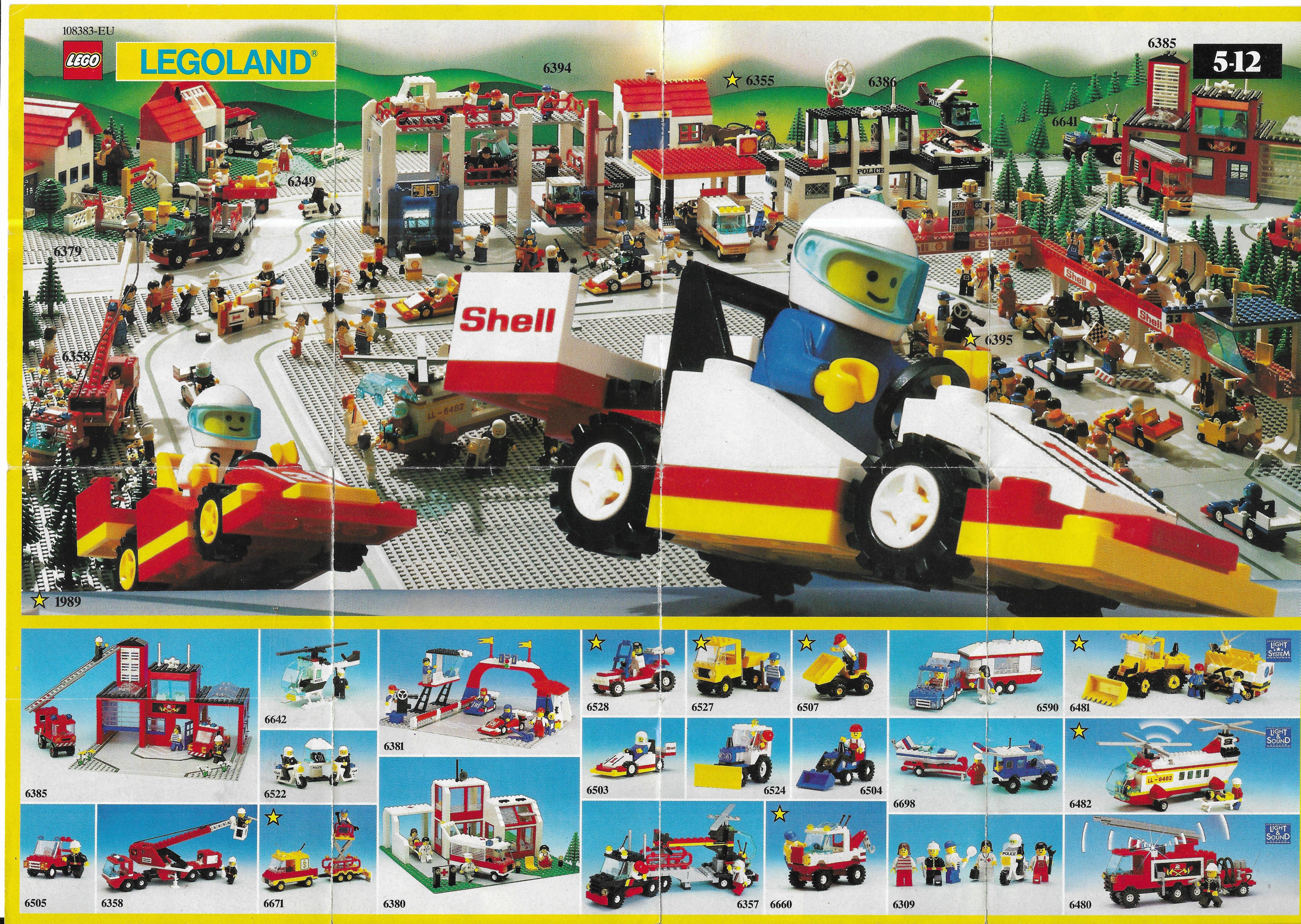 Lego Town insert 1989-ből