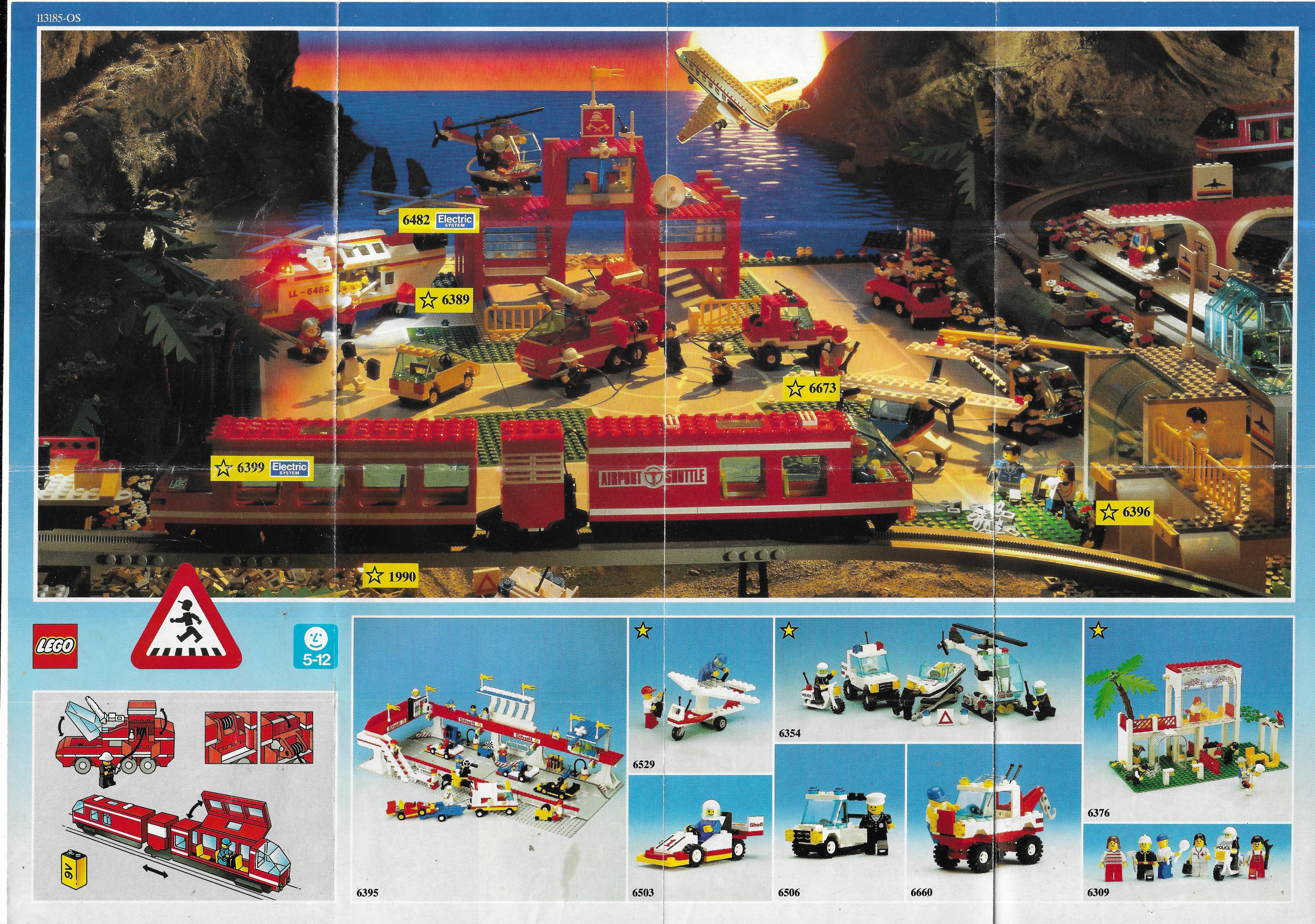 1990-es Lego Train/Town Insert...keleti változat