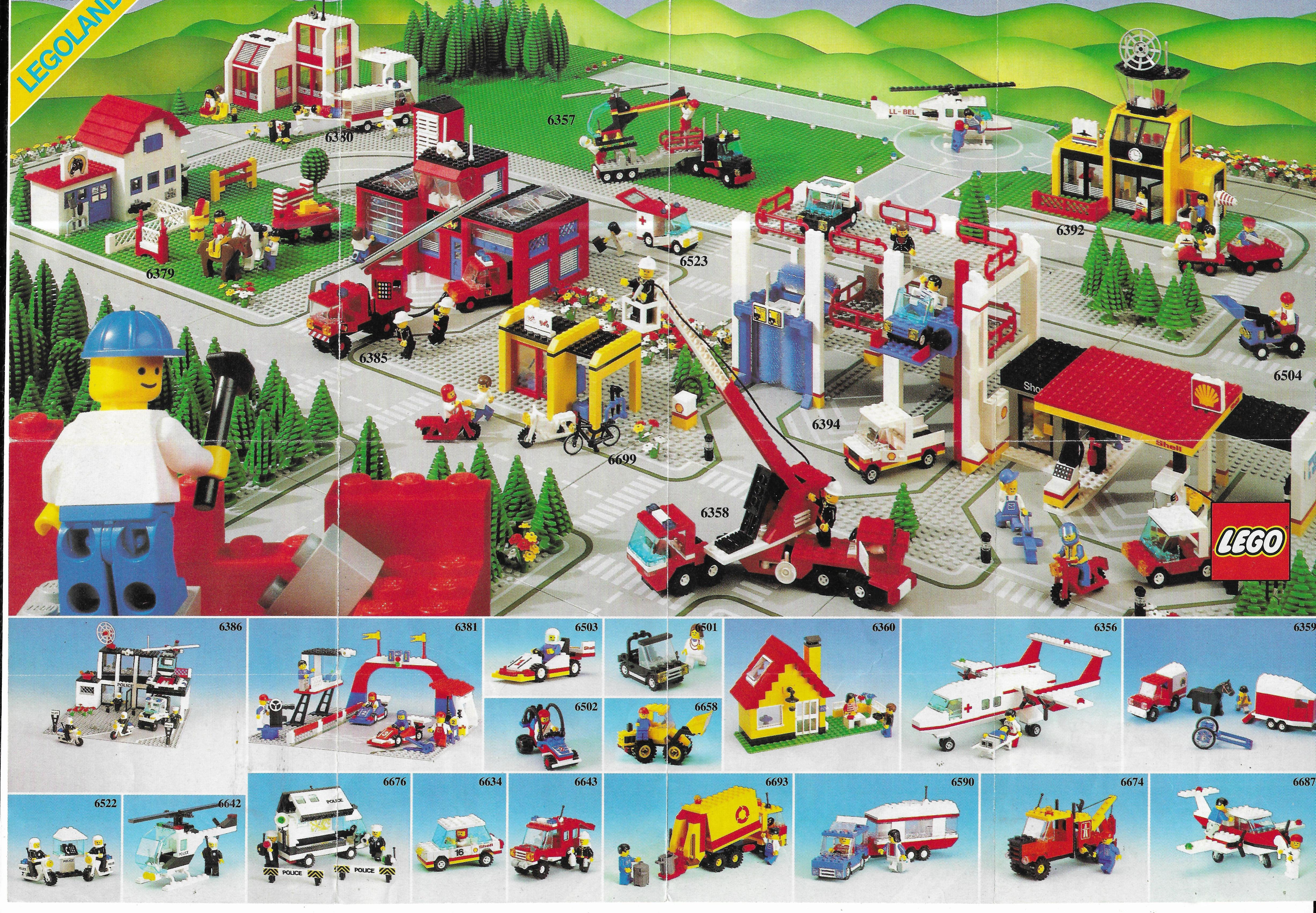 Lego Town Insert 1988-ból