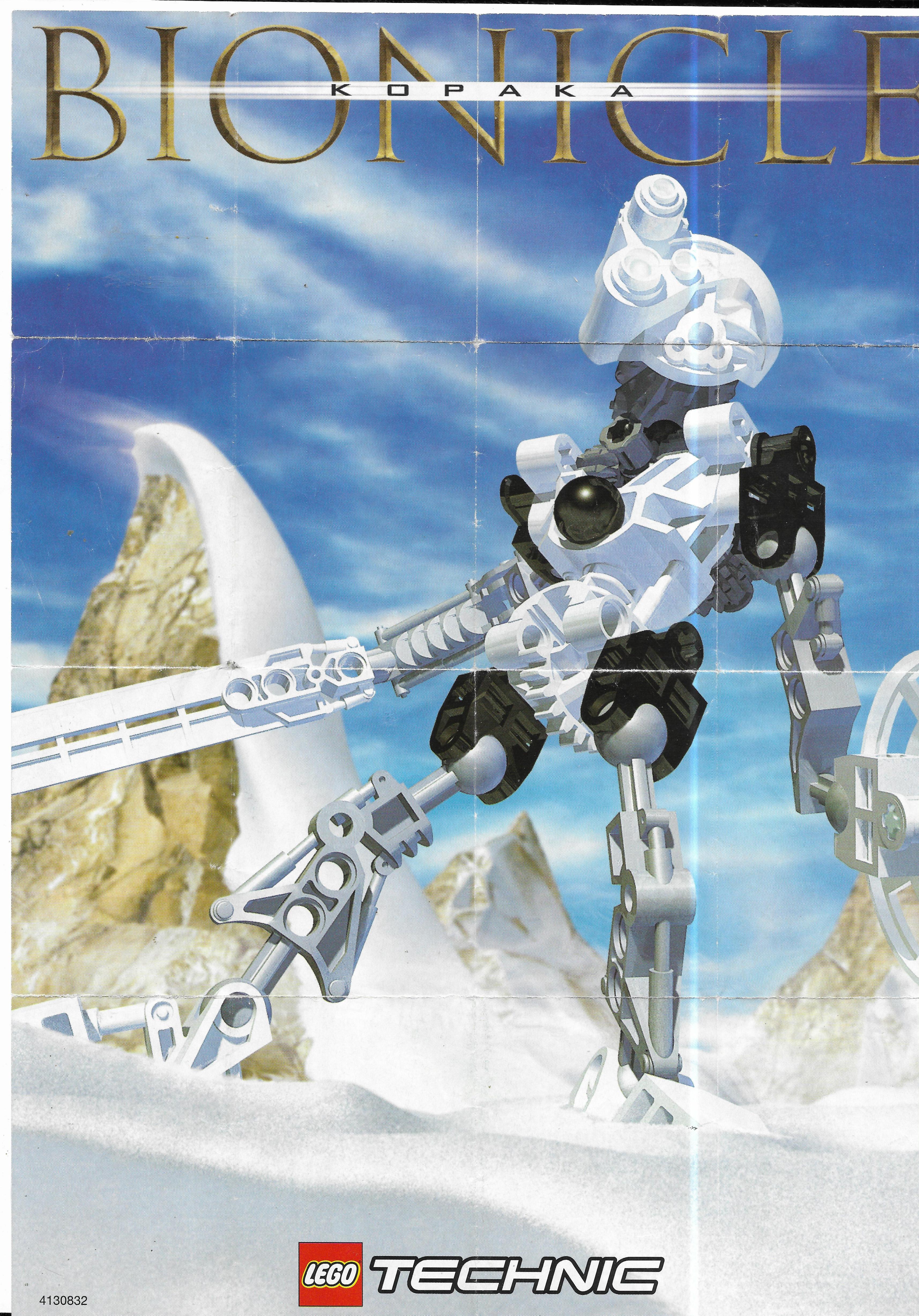 Lego Bionicle Insert 2001-ből