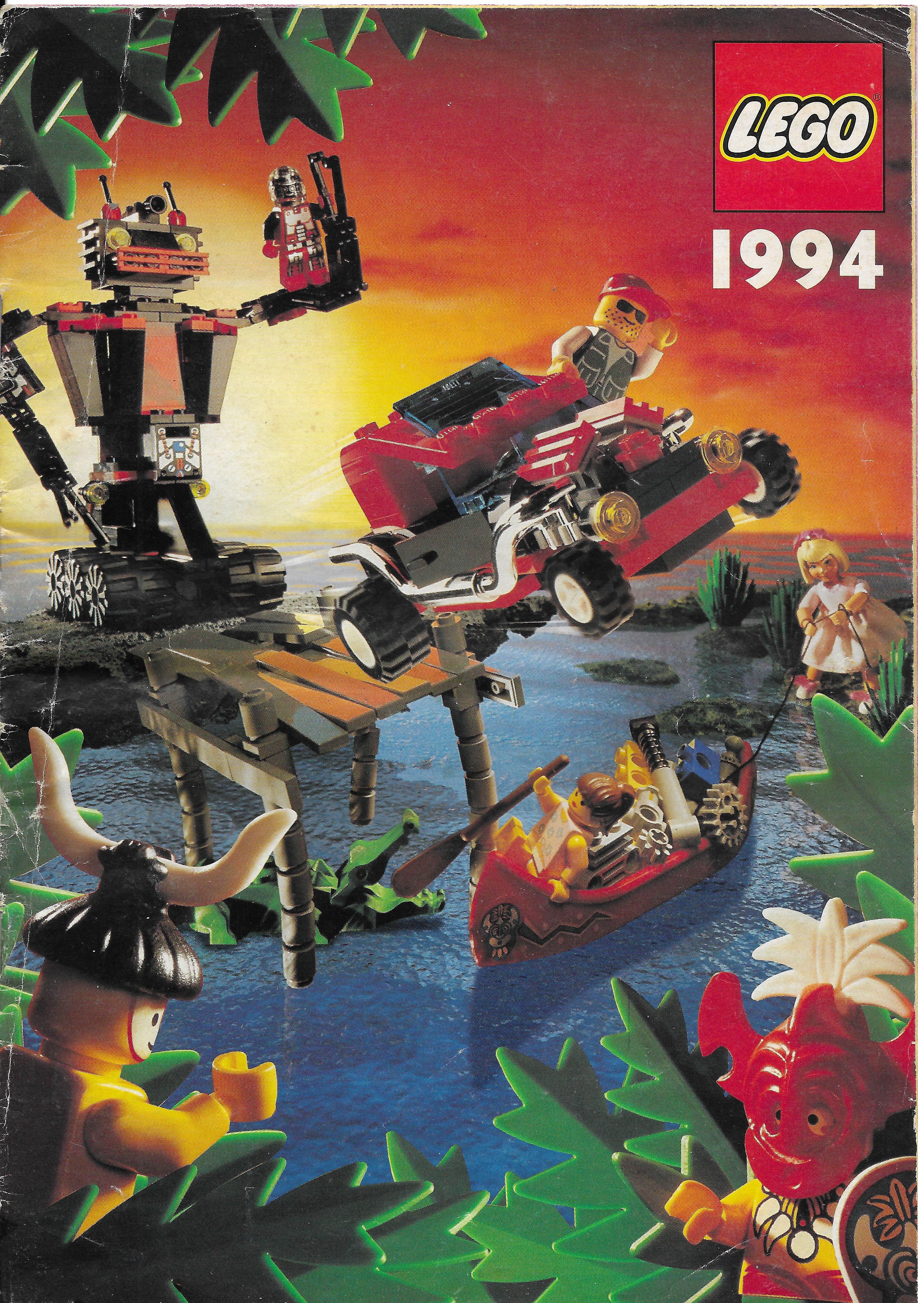 1994-es füzet alakú, magyar Lego katalógus