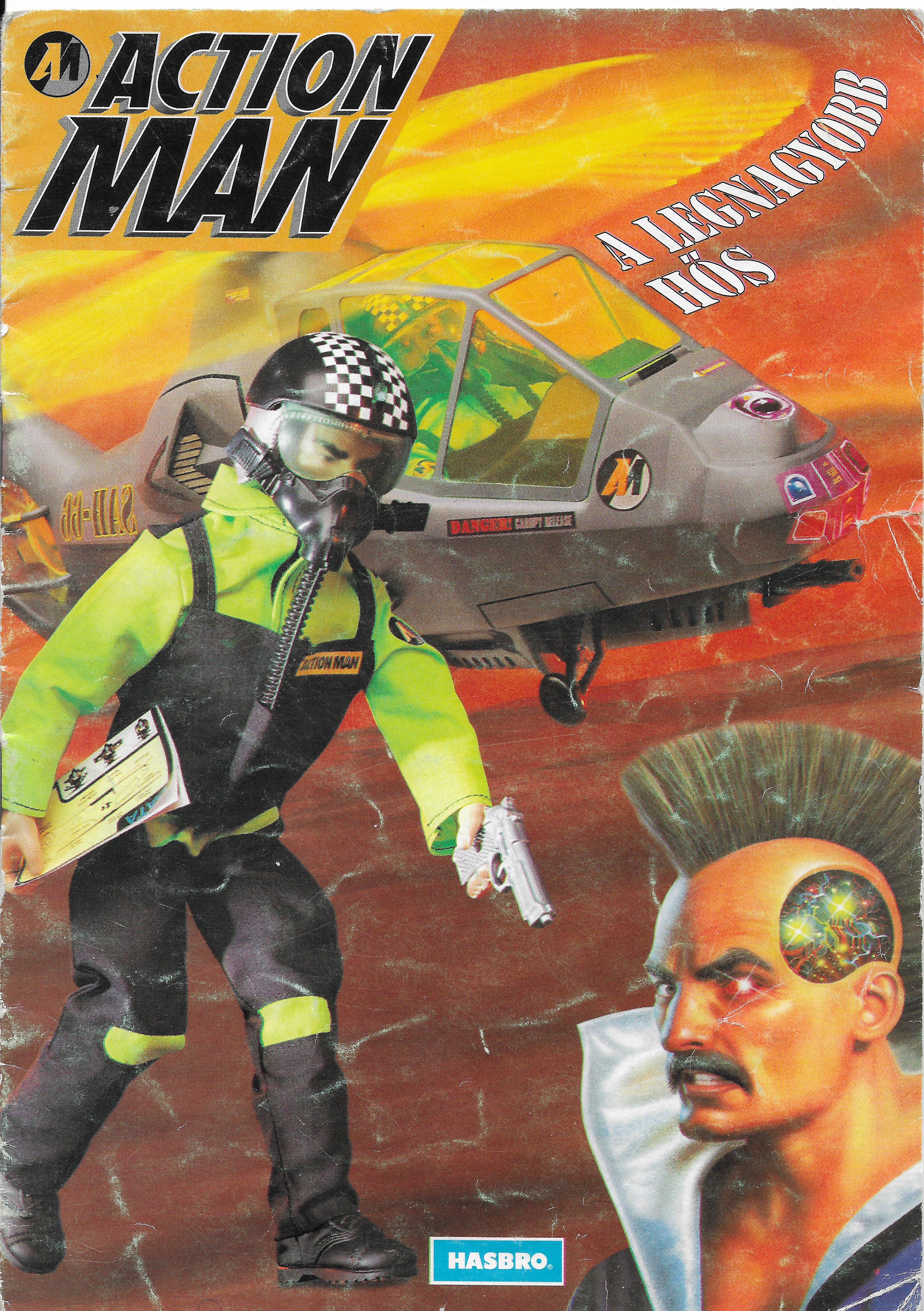 Egy magyar Action Man katalógus 1996-ból