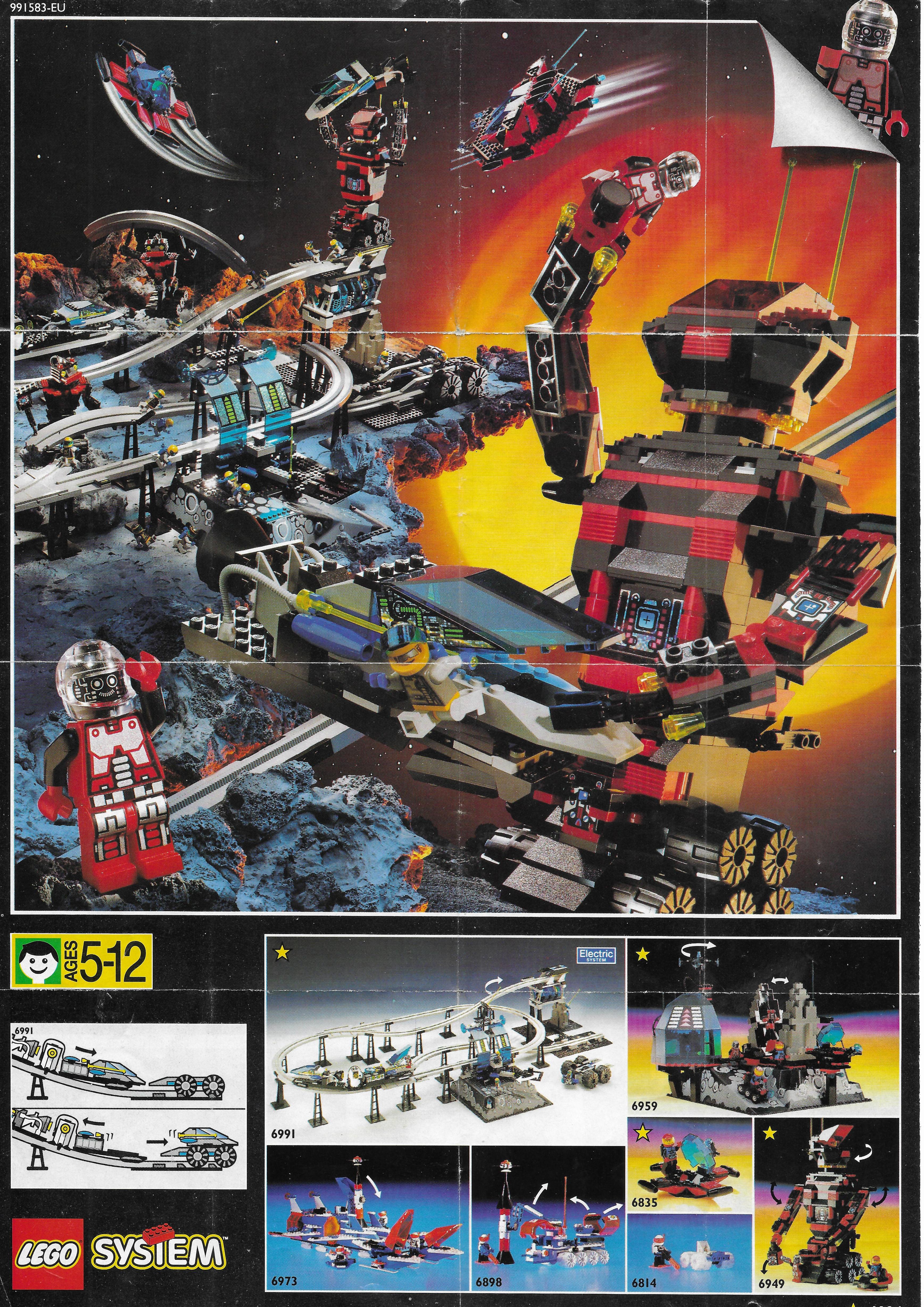 Lego Space insert 1994-ből