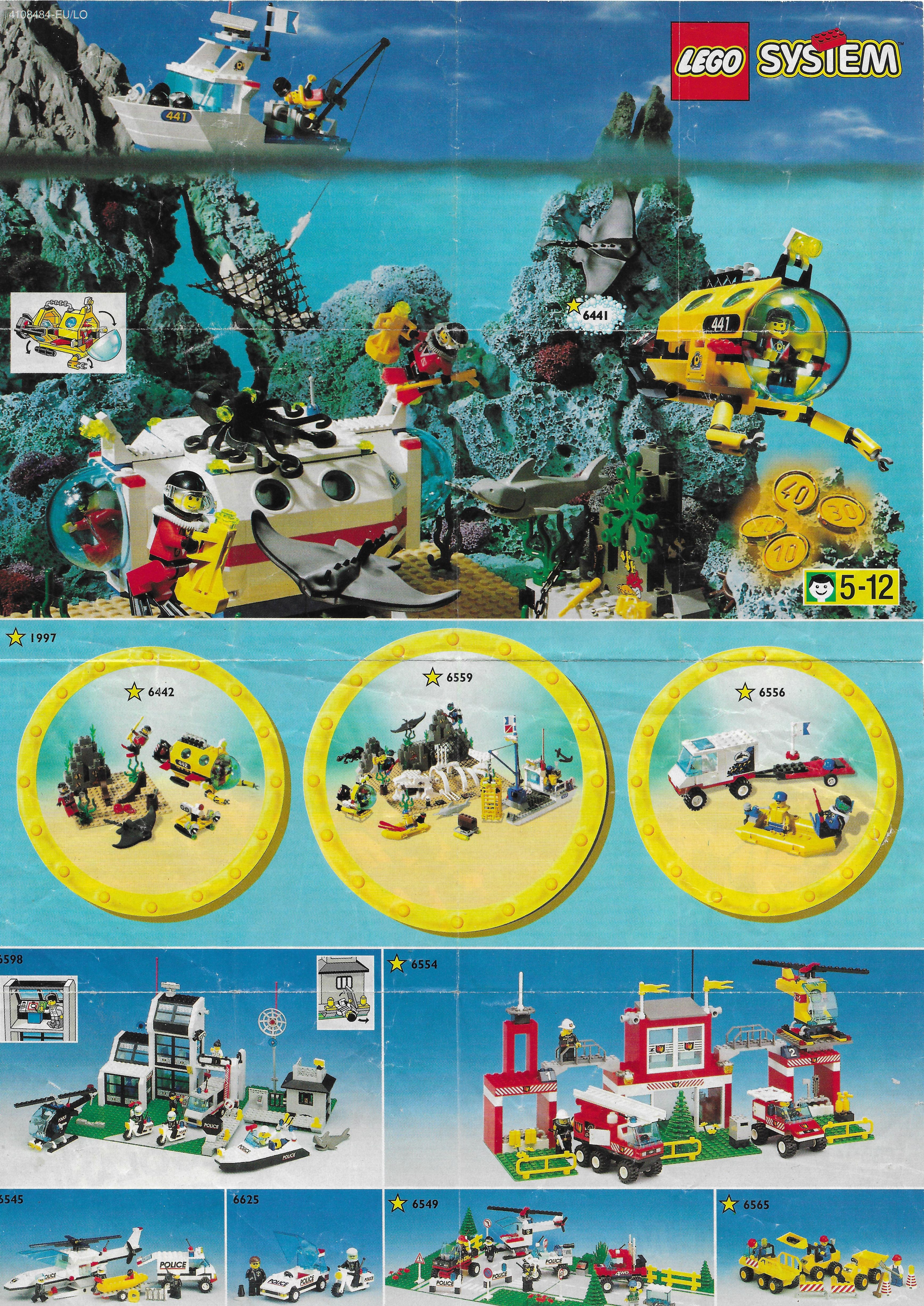 1997-es Lego Town insert