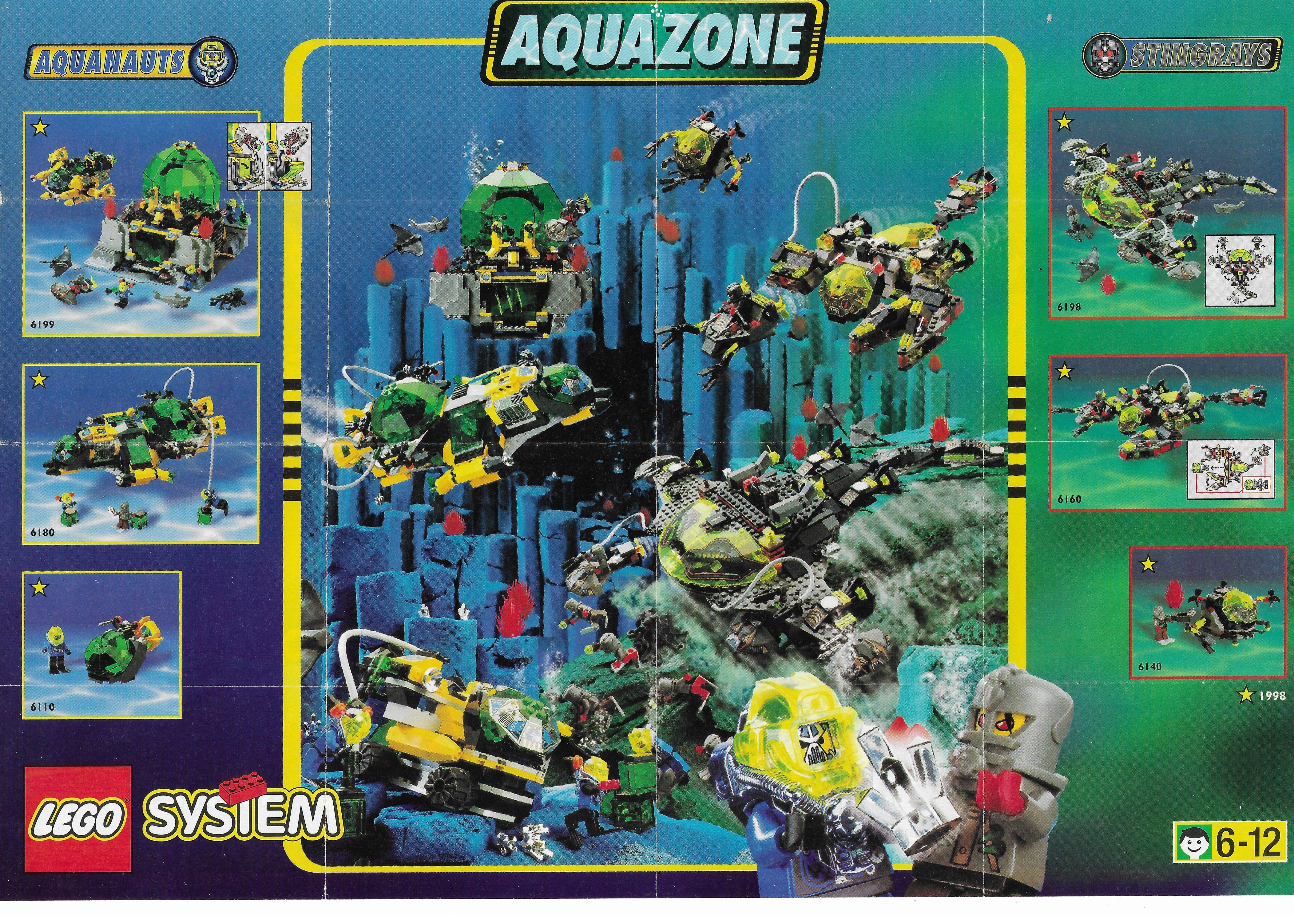 1998-as Lego Aquazone insert