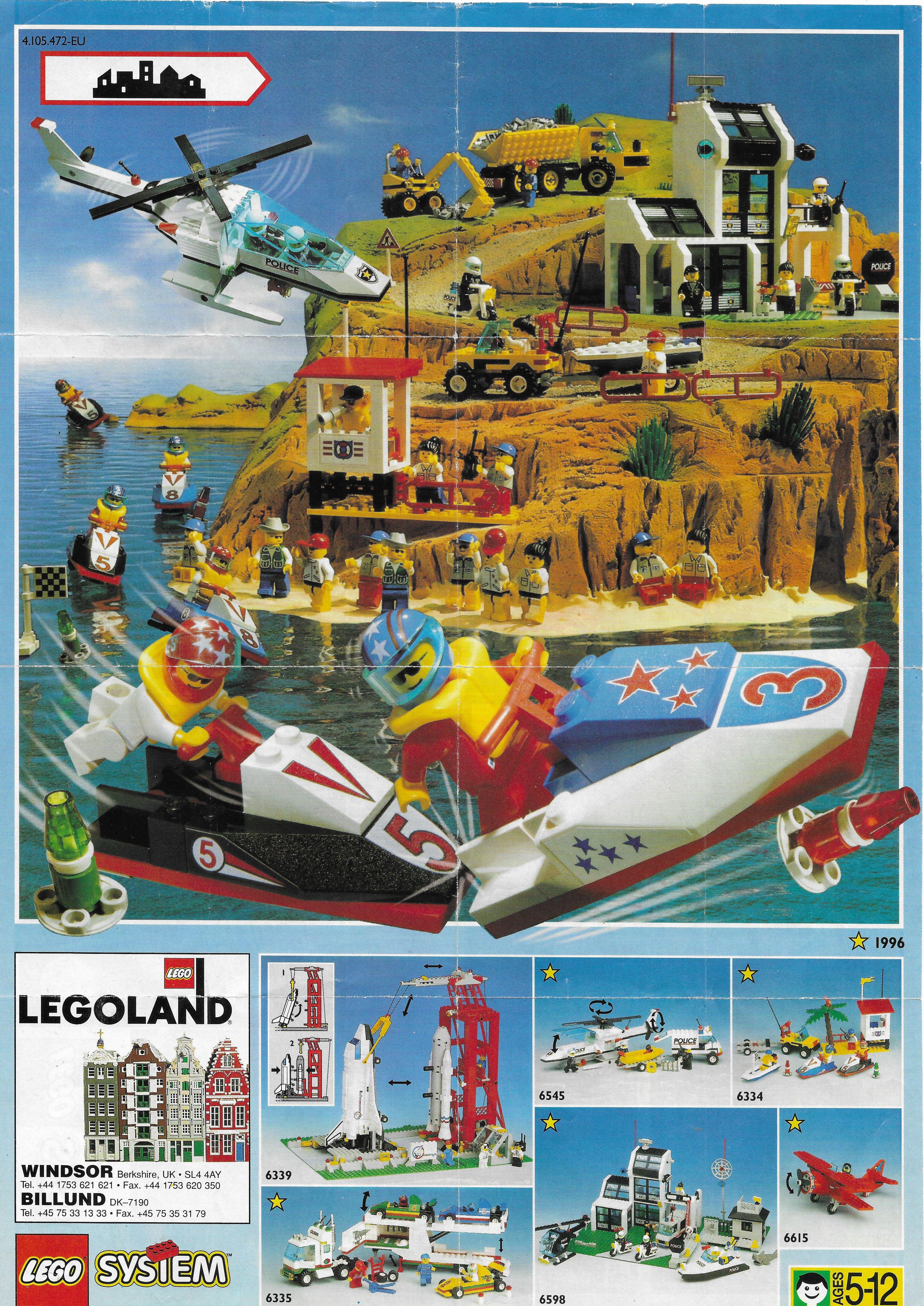 1996-os Lego Town insert