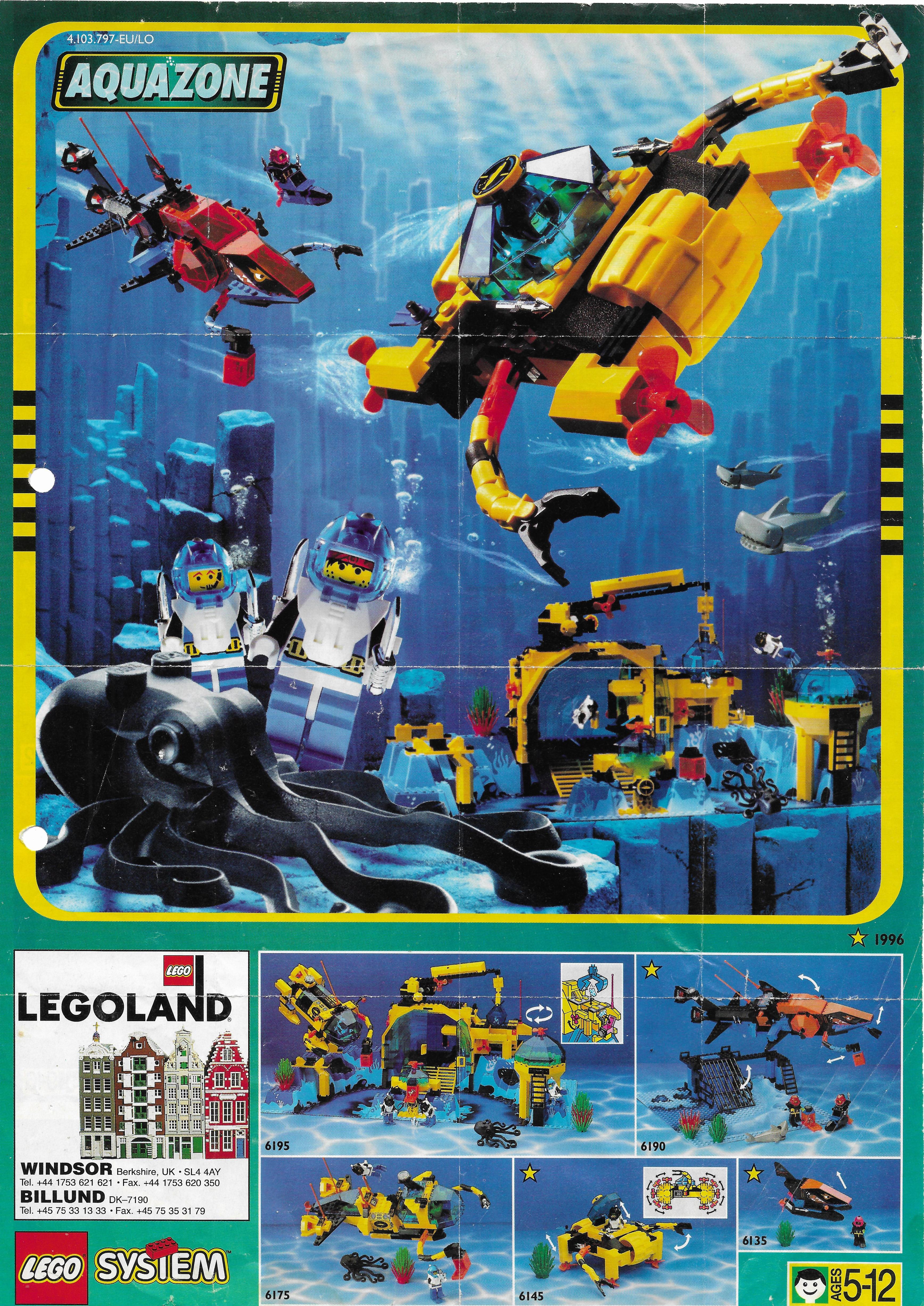 1996-os Lego Aquazone Insert