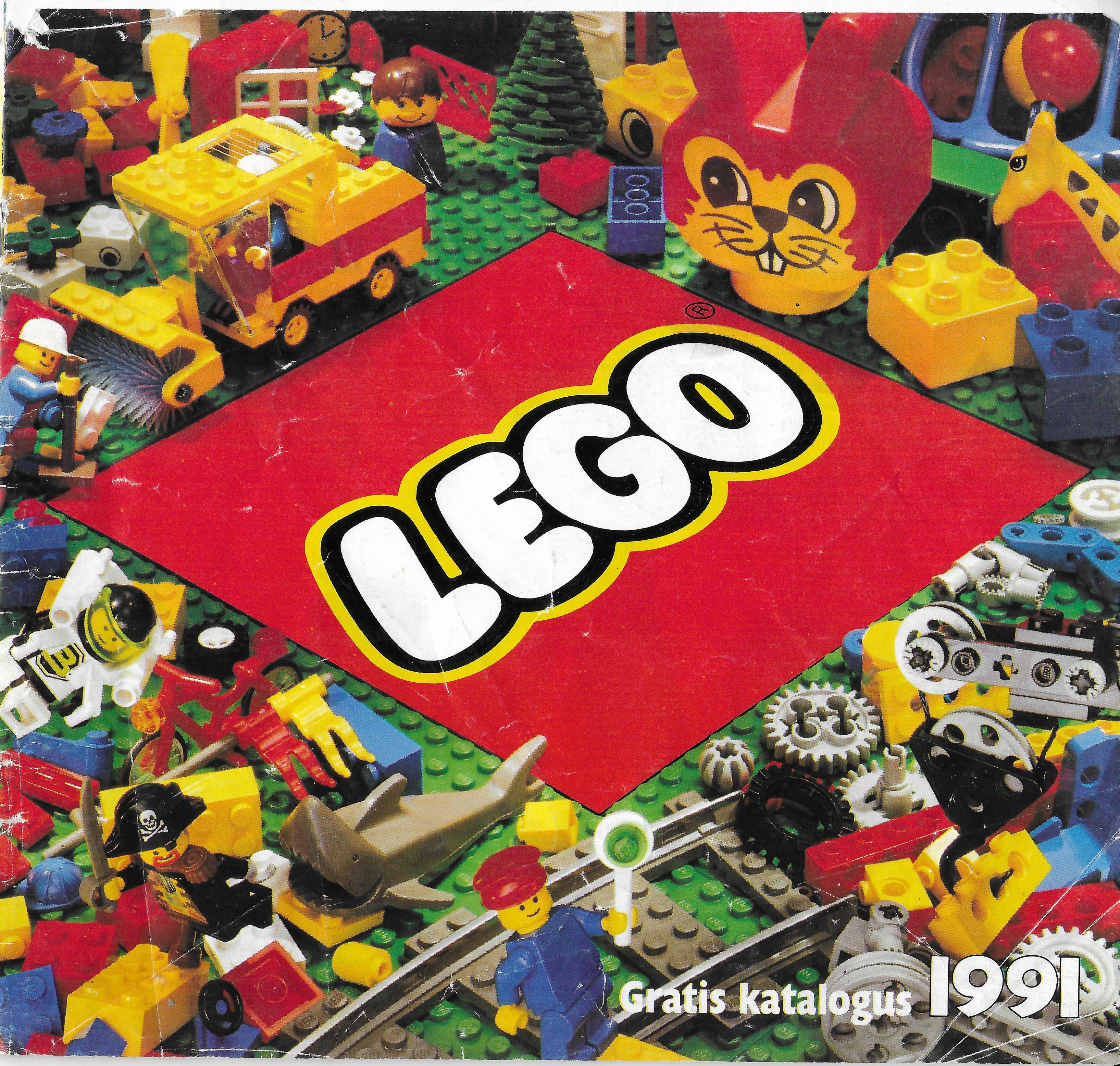 Holland Lego katalógus 1991-ből