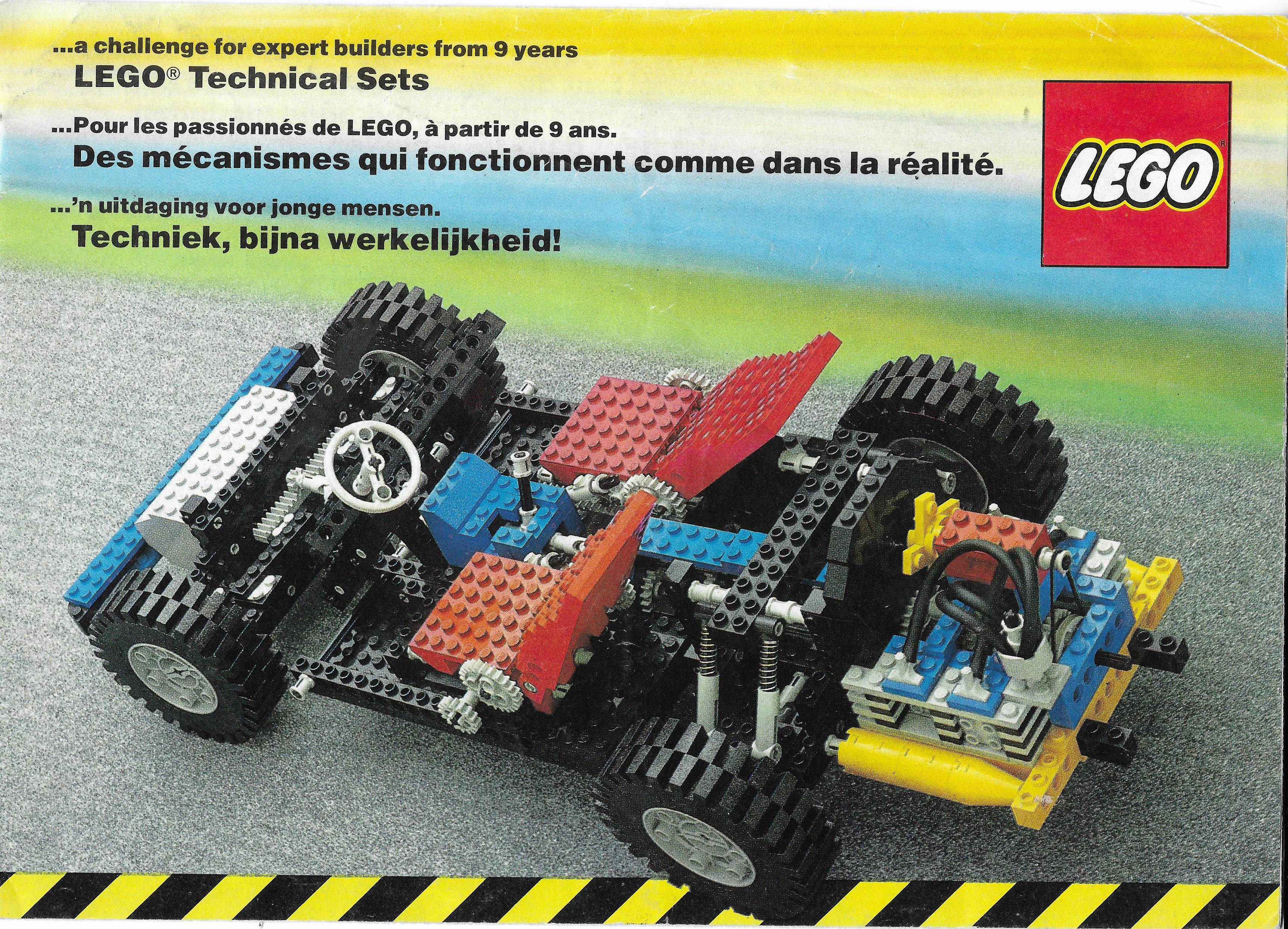 Holland Lego Technic katalógus 1981-ből