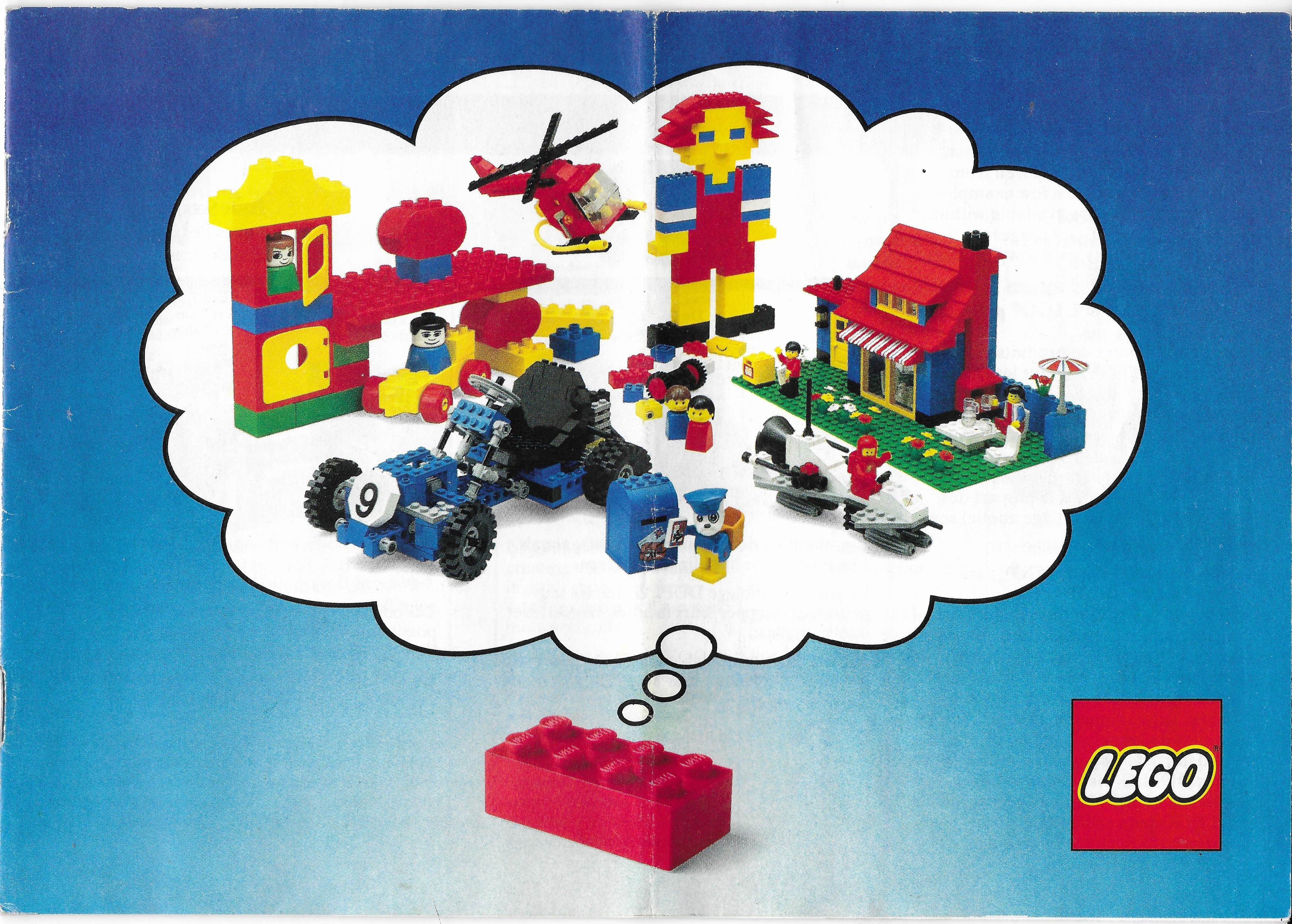 Nyugat-Európai Lego katalógus 1982-ből
