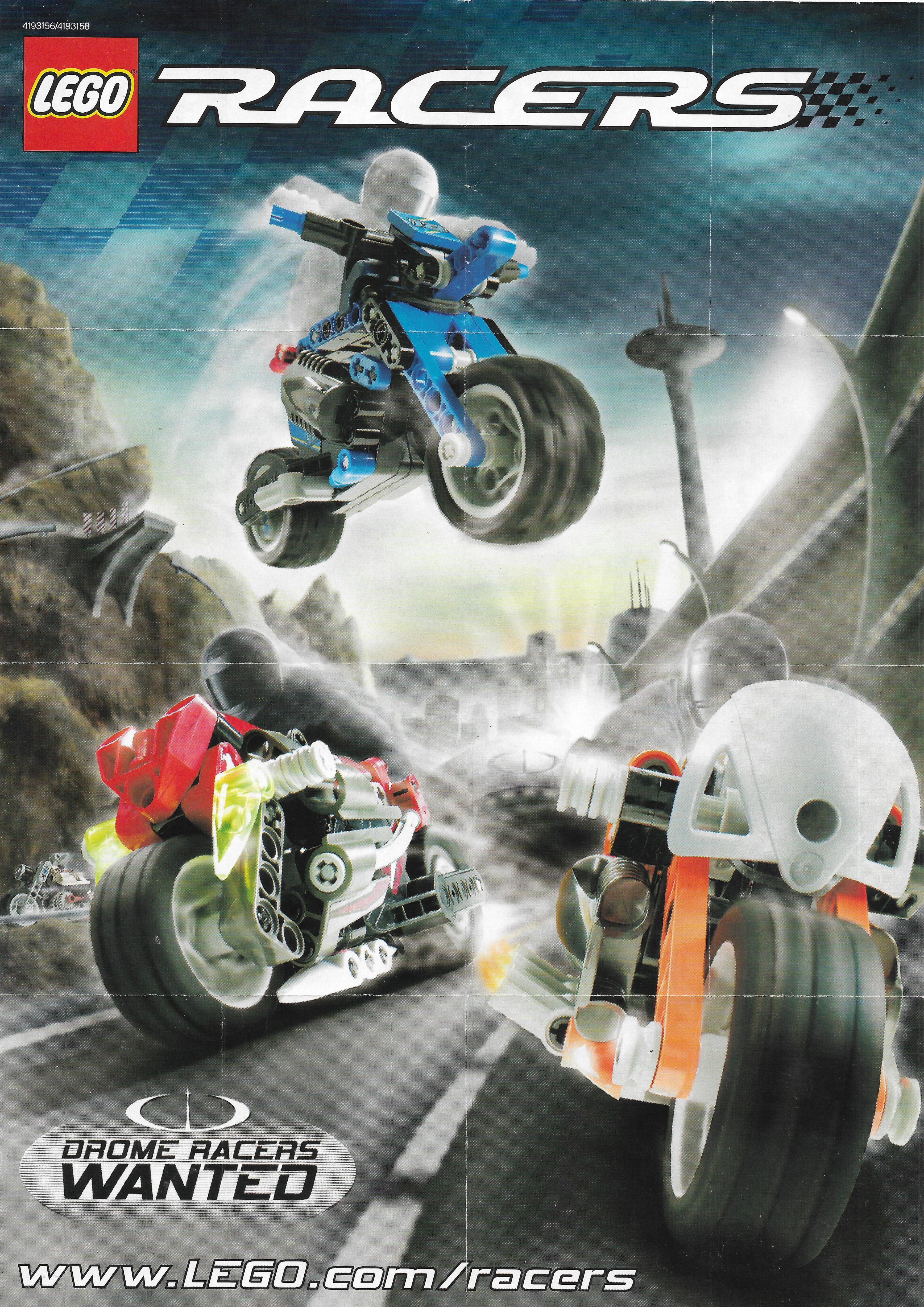 Lego Racers insert 2003-ból