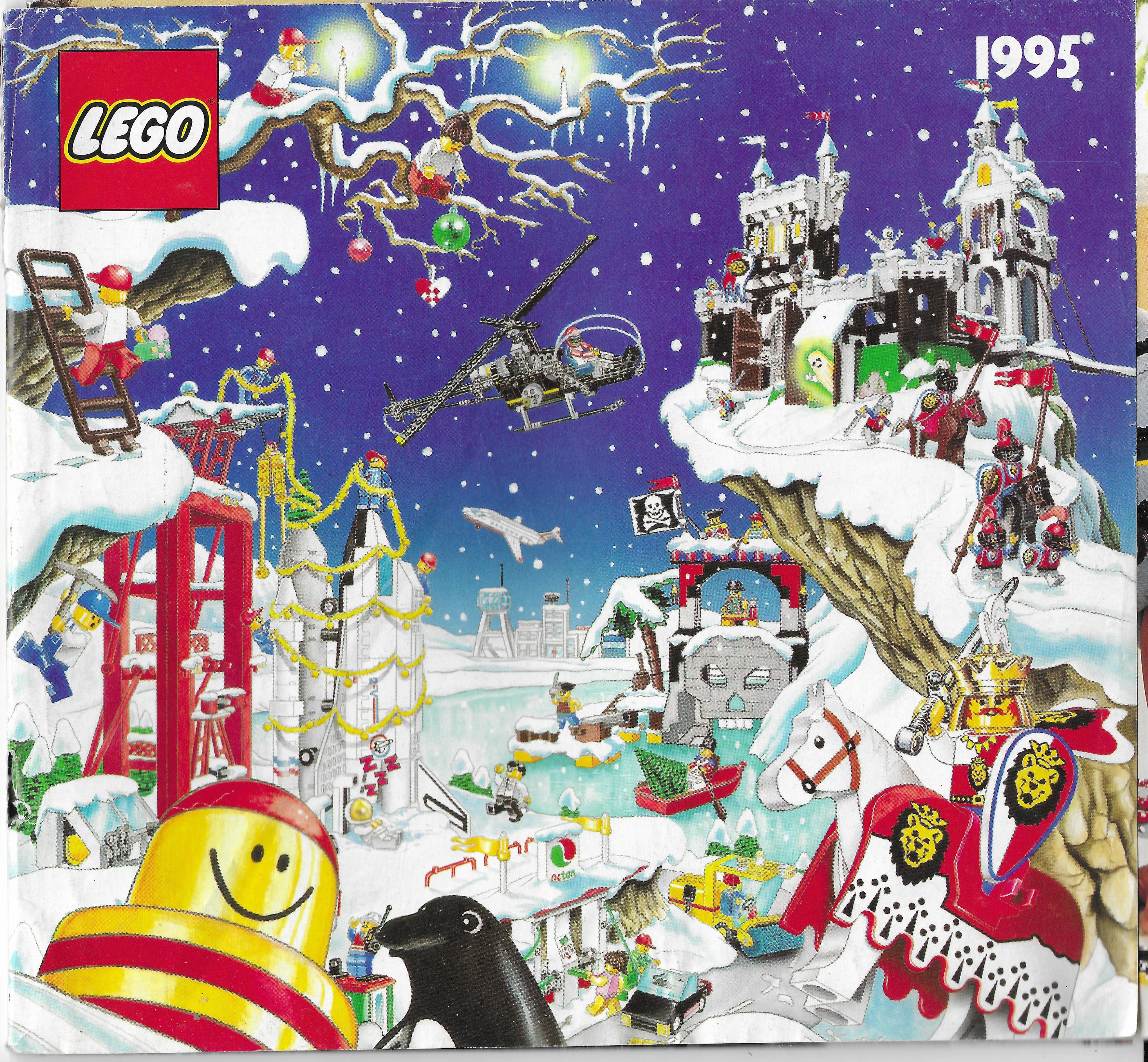 Magyar nyelvű, Karácsonyi Lego katalógus 1995-ből