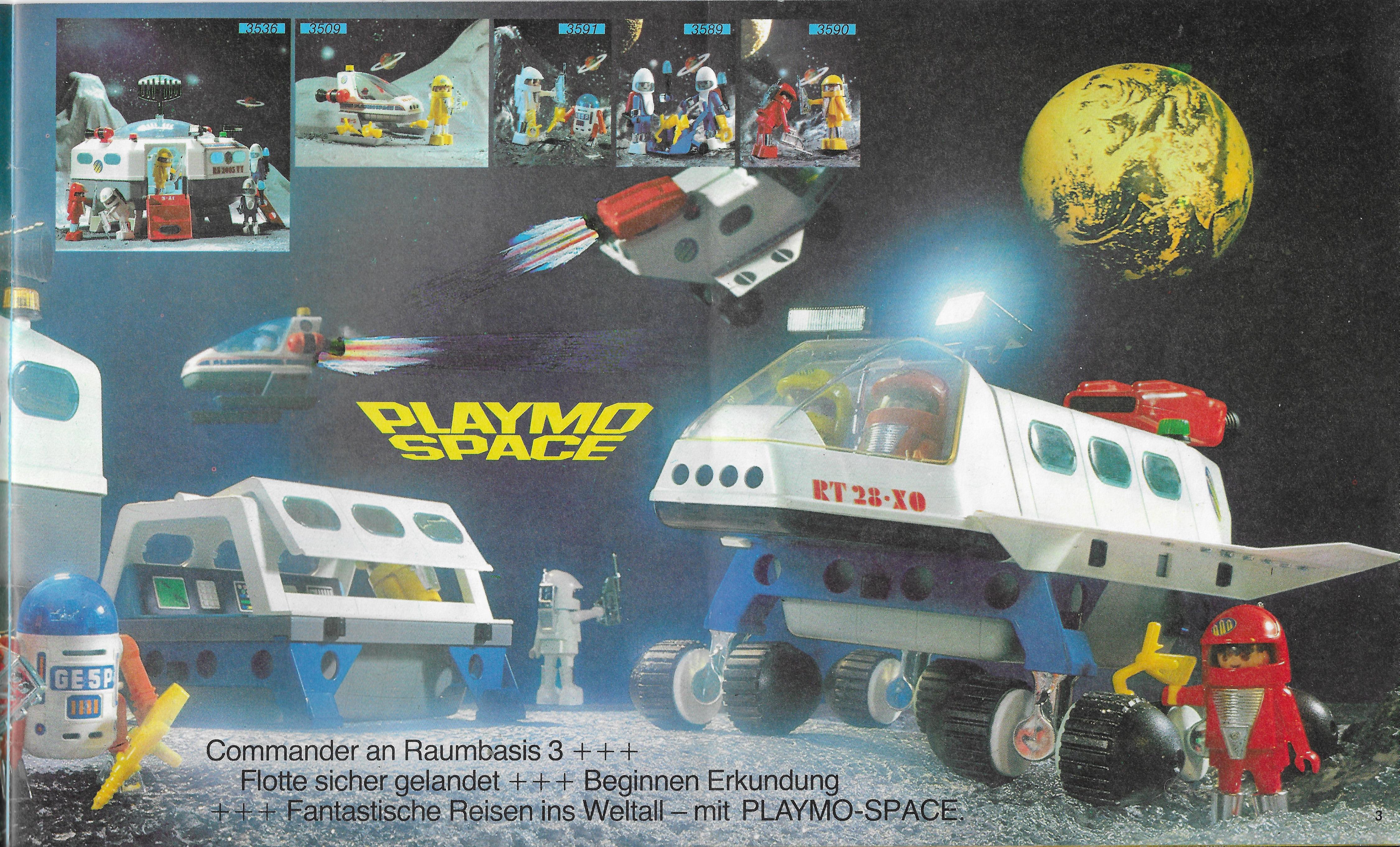 Vintage Playmobil Space Station 3536 from 1981! 