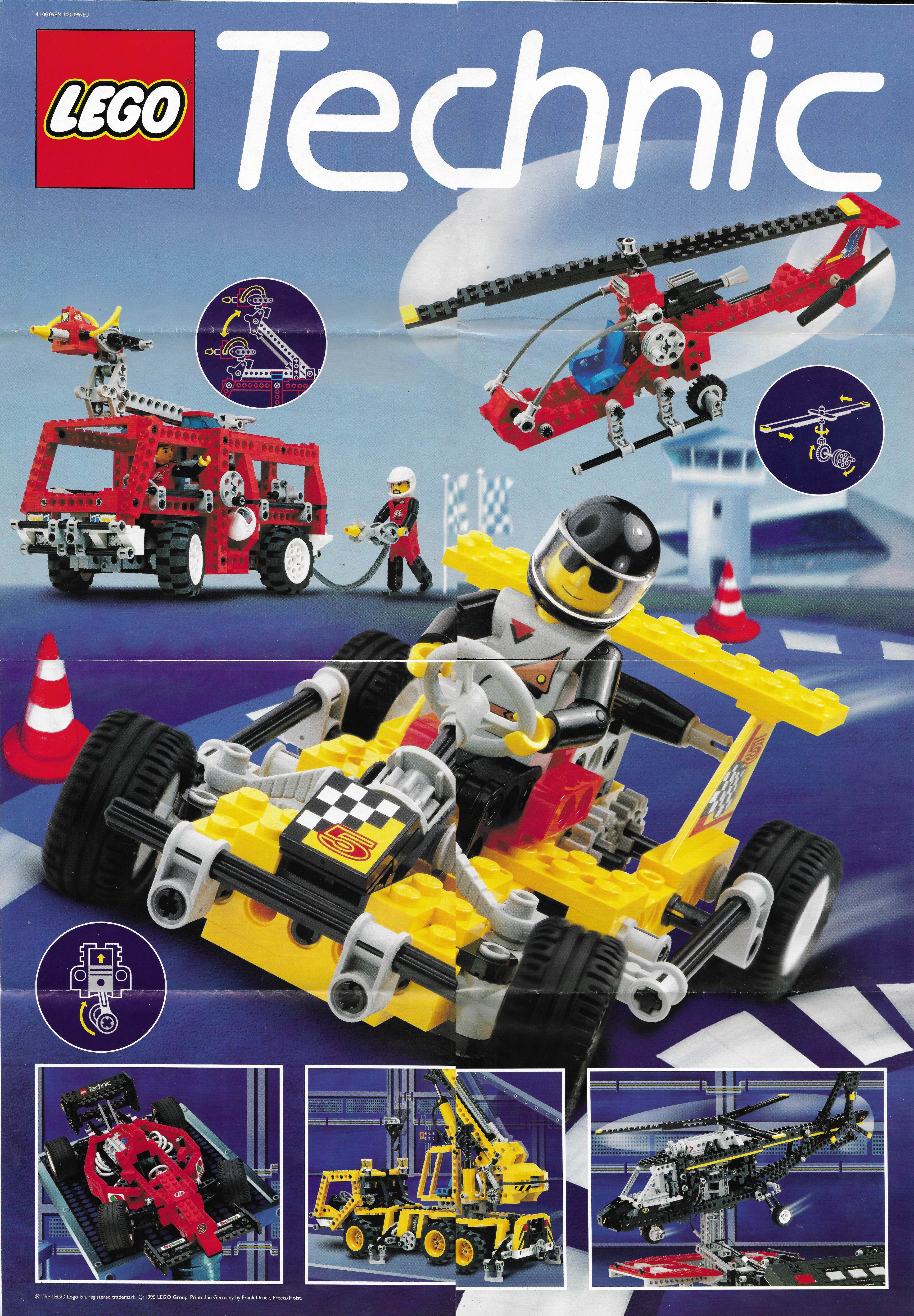 Lego Technic poszter 1995-ből