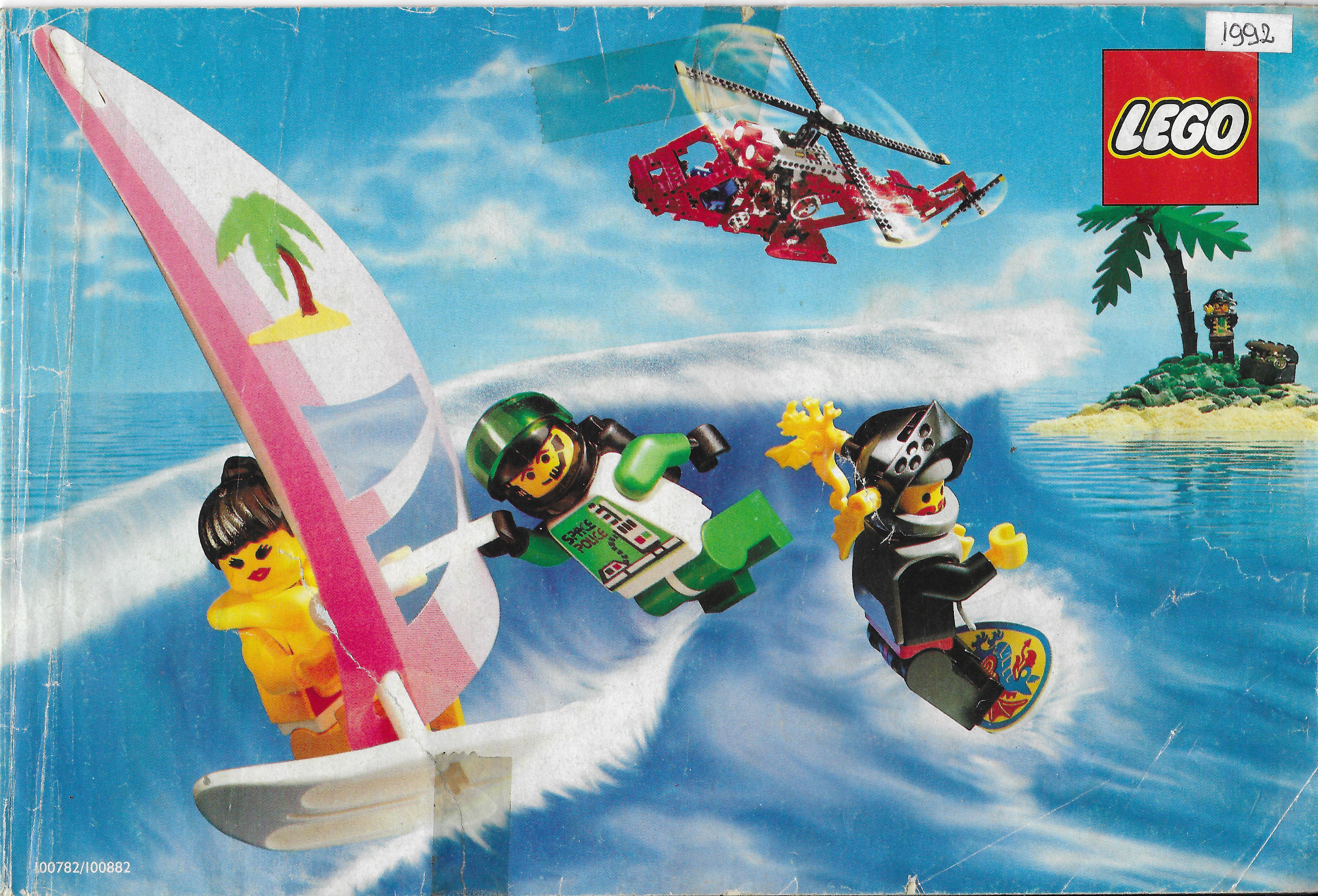 Európai Lego katalógus 1992-ből