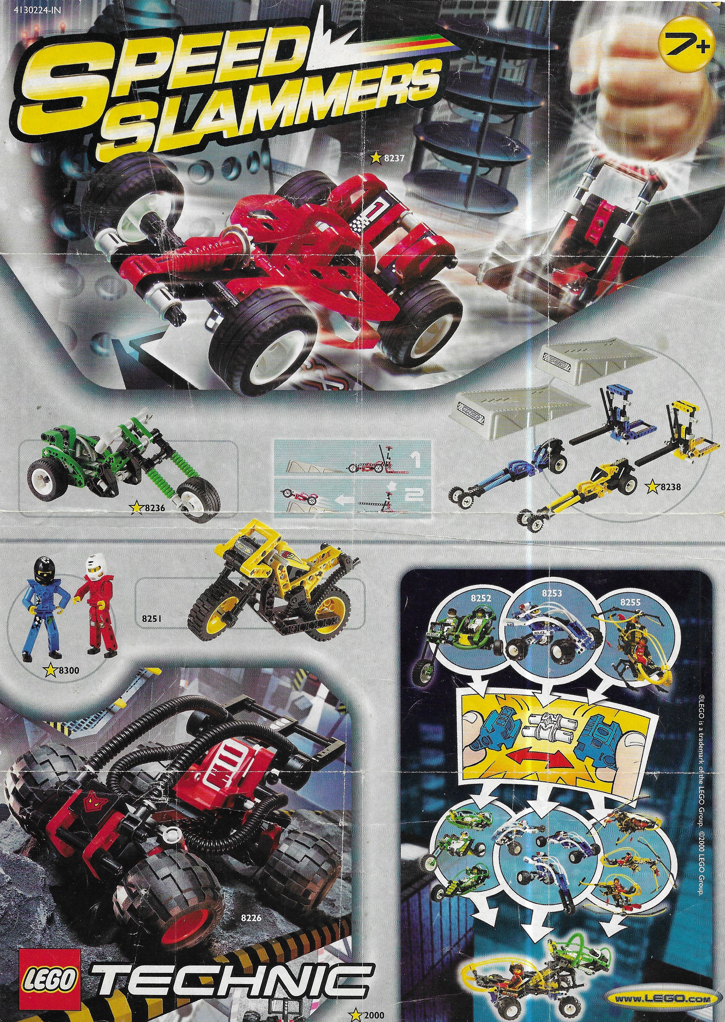 Lego Speed Slammers / Technic Insert 2000-ből