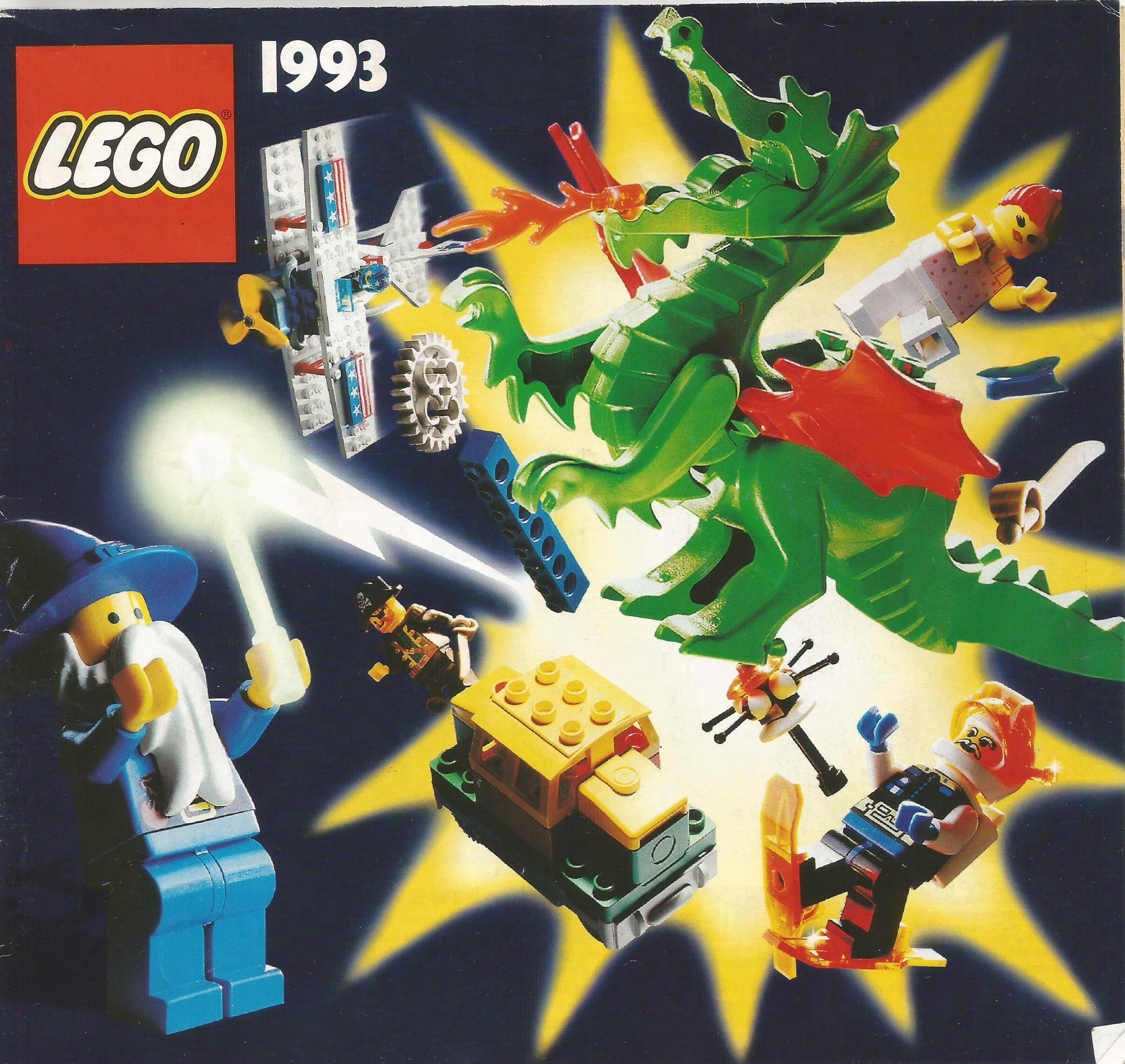 Nagyméretű magyar Lego katalógus 93-ból