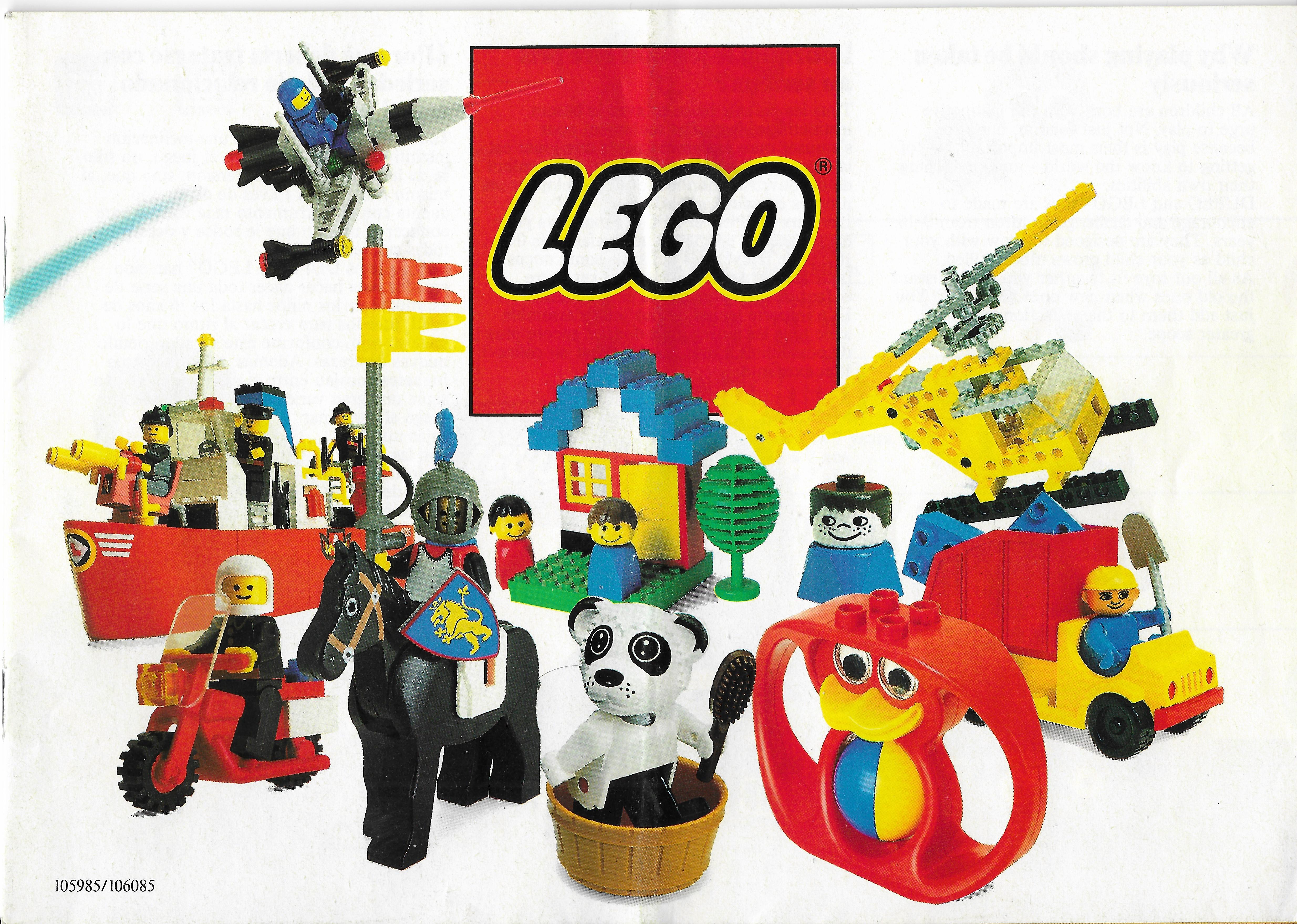 1984-es nyugat-európai Lego katalógus