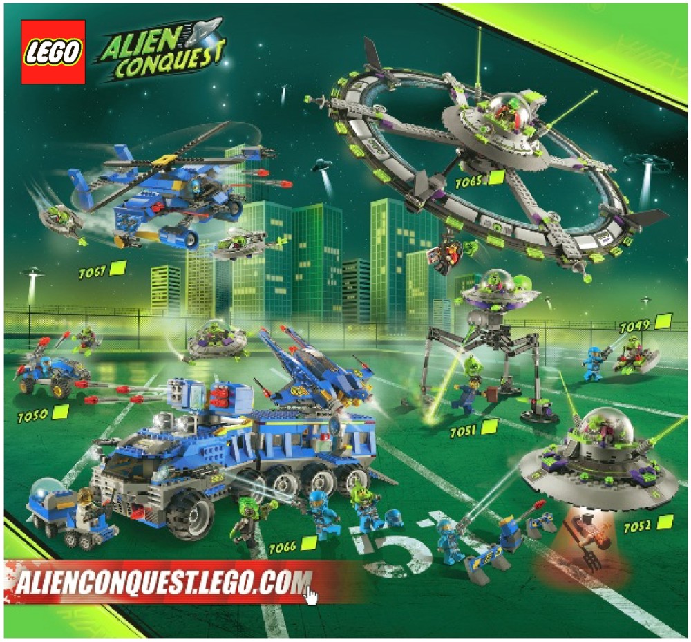 A Lego Space története 7.rész - Alien Conquest, Galaxy Squad