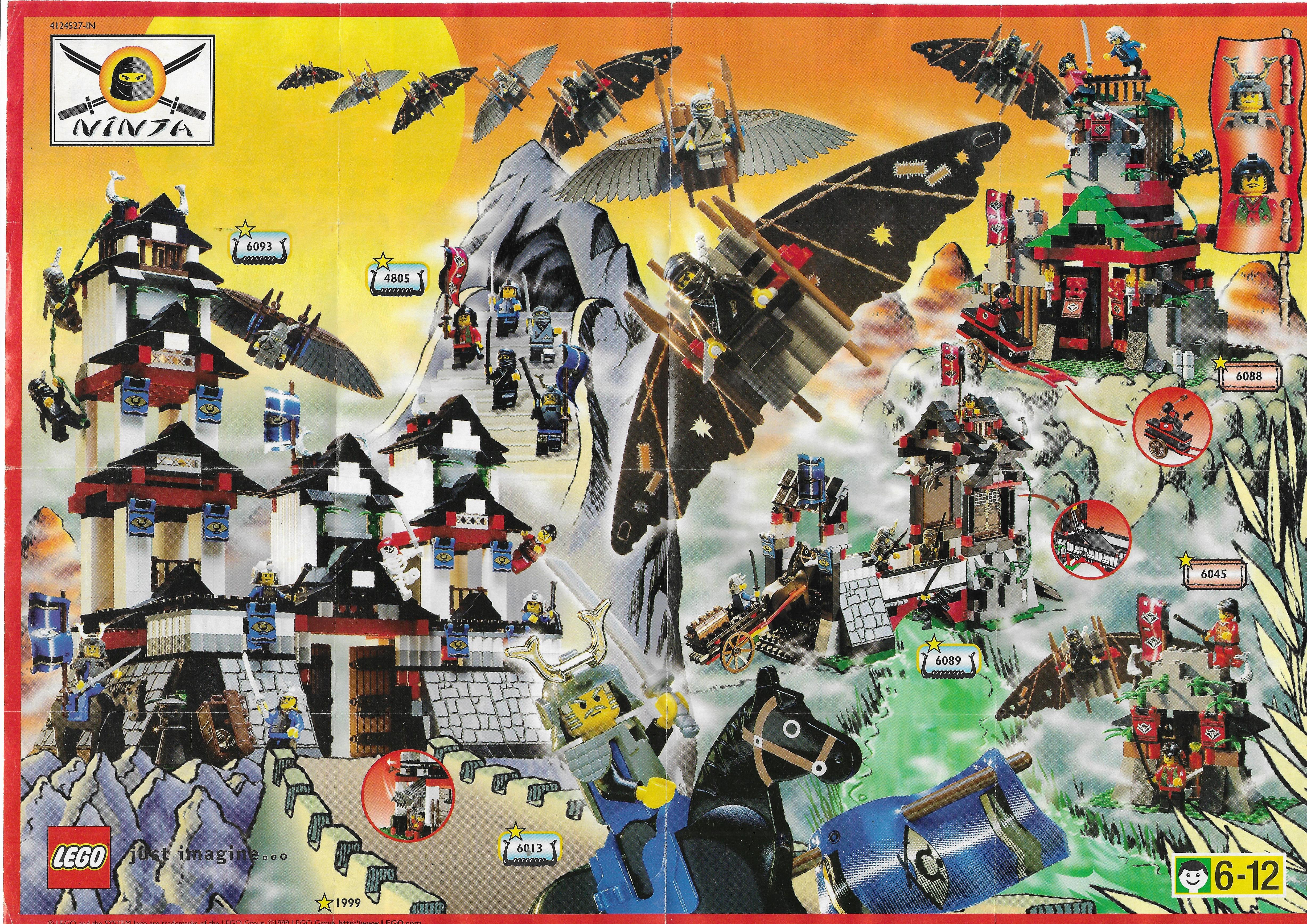 Lego Ninja poszter 1999-ből