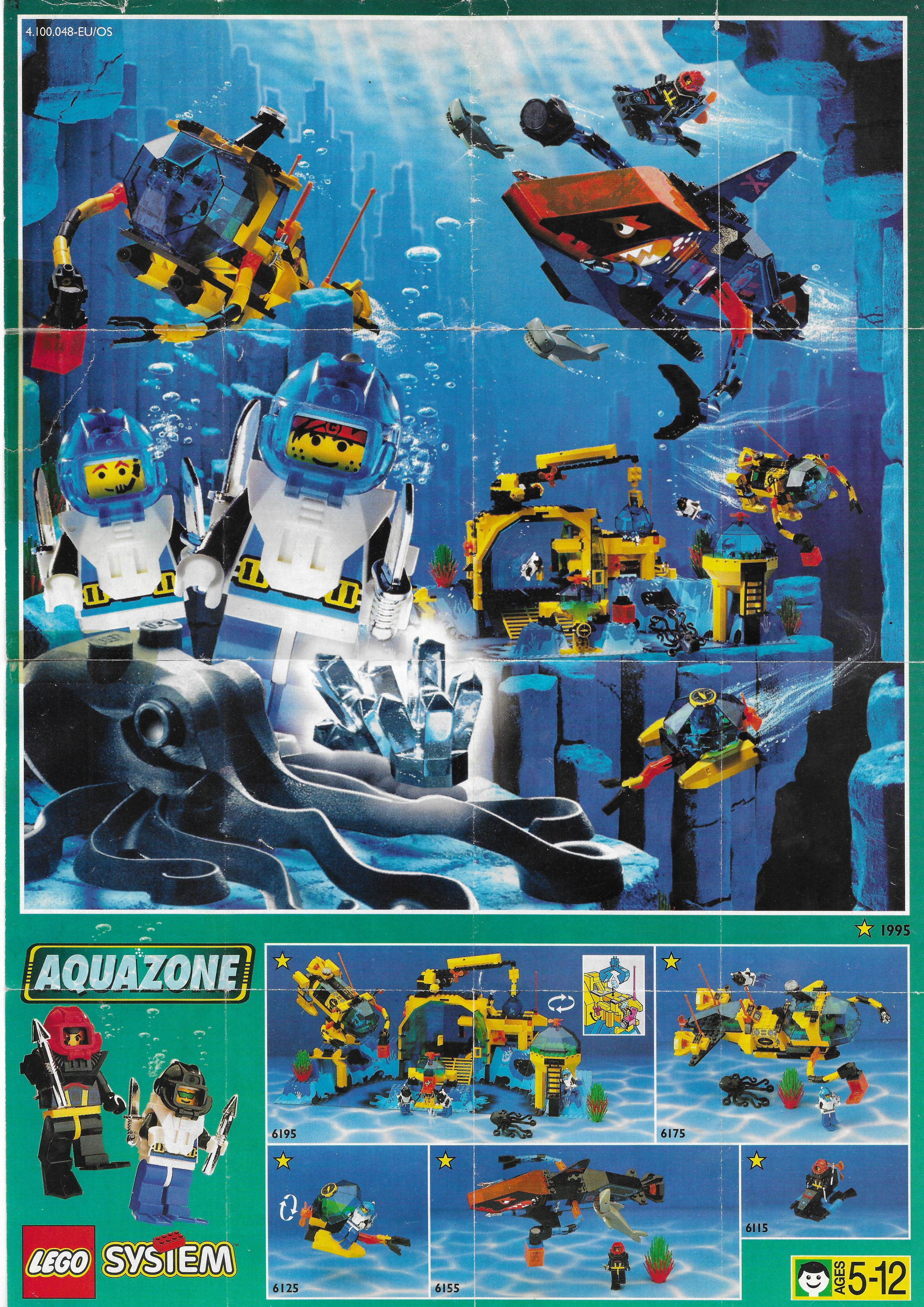 Lego Aquazone Insert 1995-ből