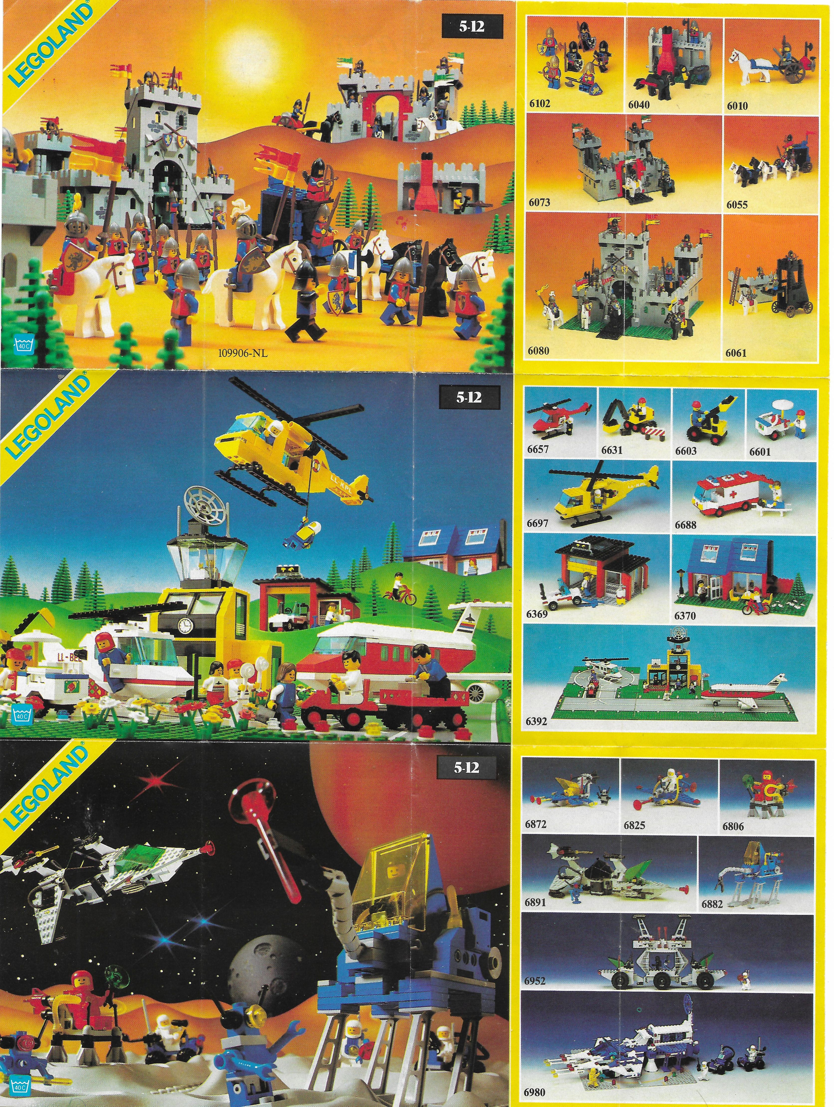 Egy másik általános Lego insert 1985-ből