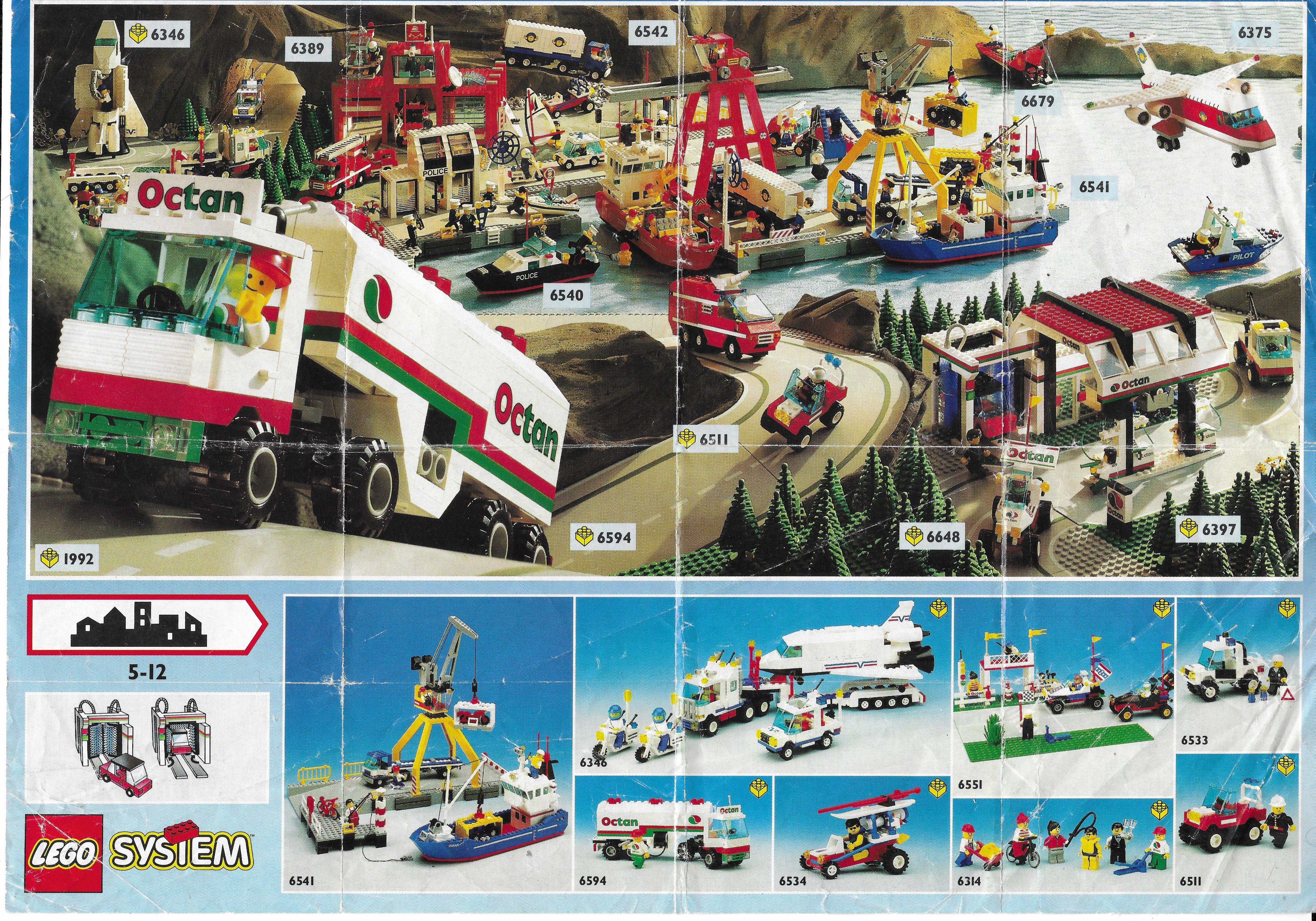 1992-es Lego Town insert