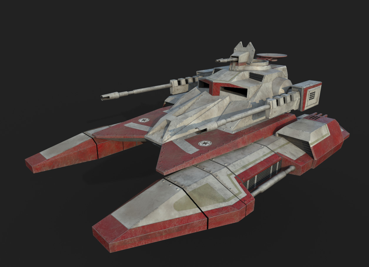 ...TX-130 Saber-class Republic Fighter <b>Tank</b> kerül terítékre, amely ugyan eg...