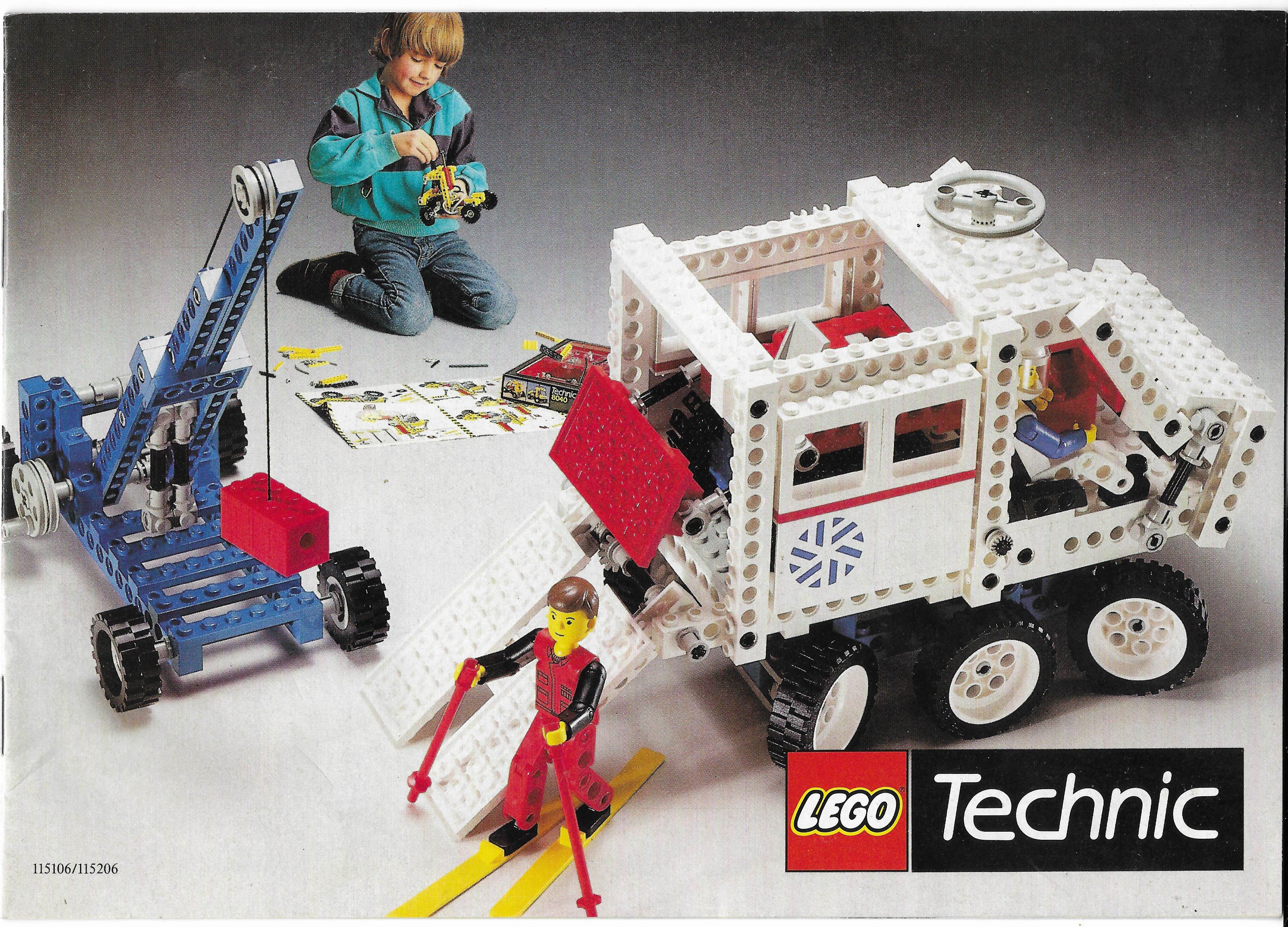 1986-os Lego Technic katalógus Hollandiából