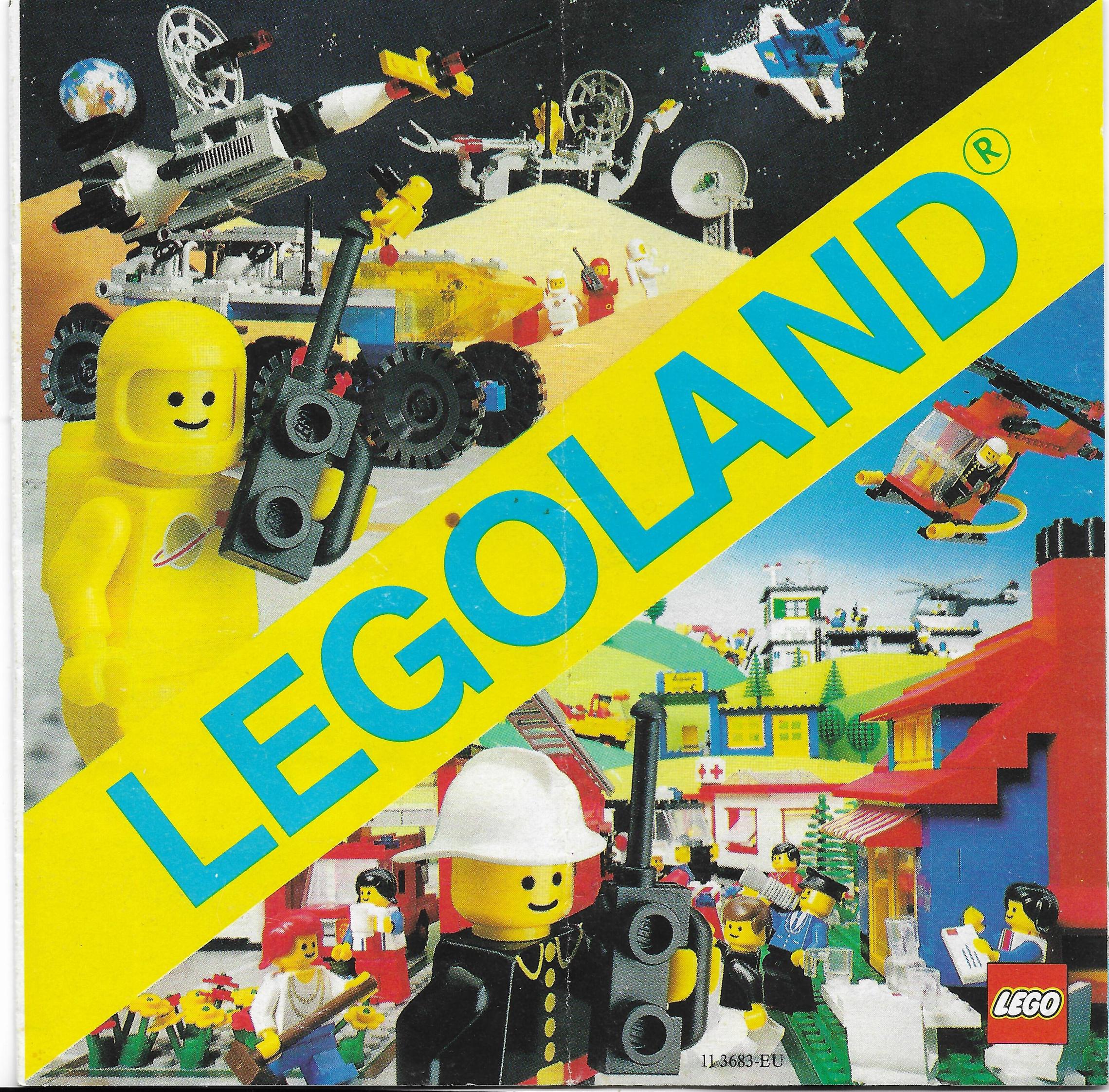 Kihajtogatható Lego insert 1982-ből