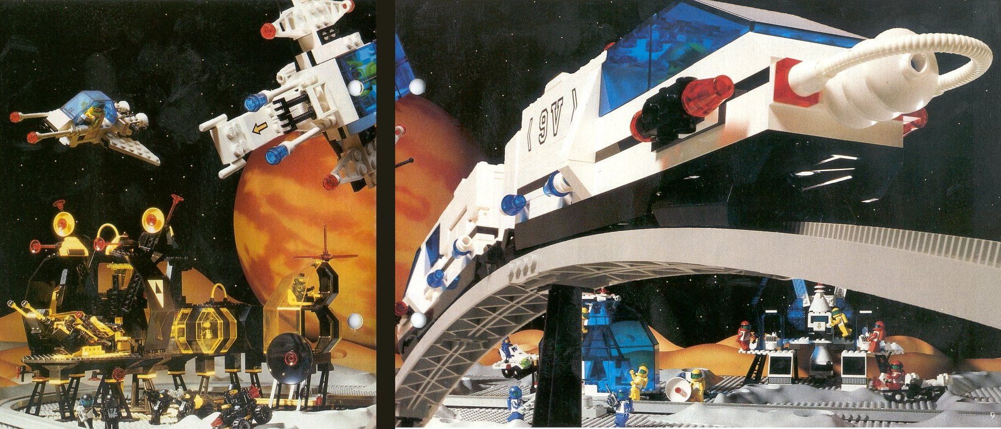 A Lego Space története 2.rész - A Futuron, a Blacktron és a Space Police